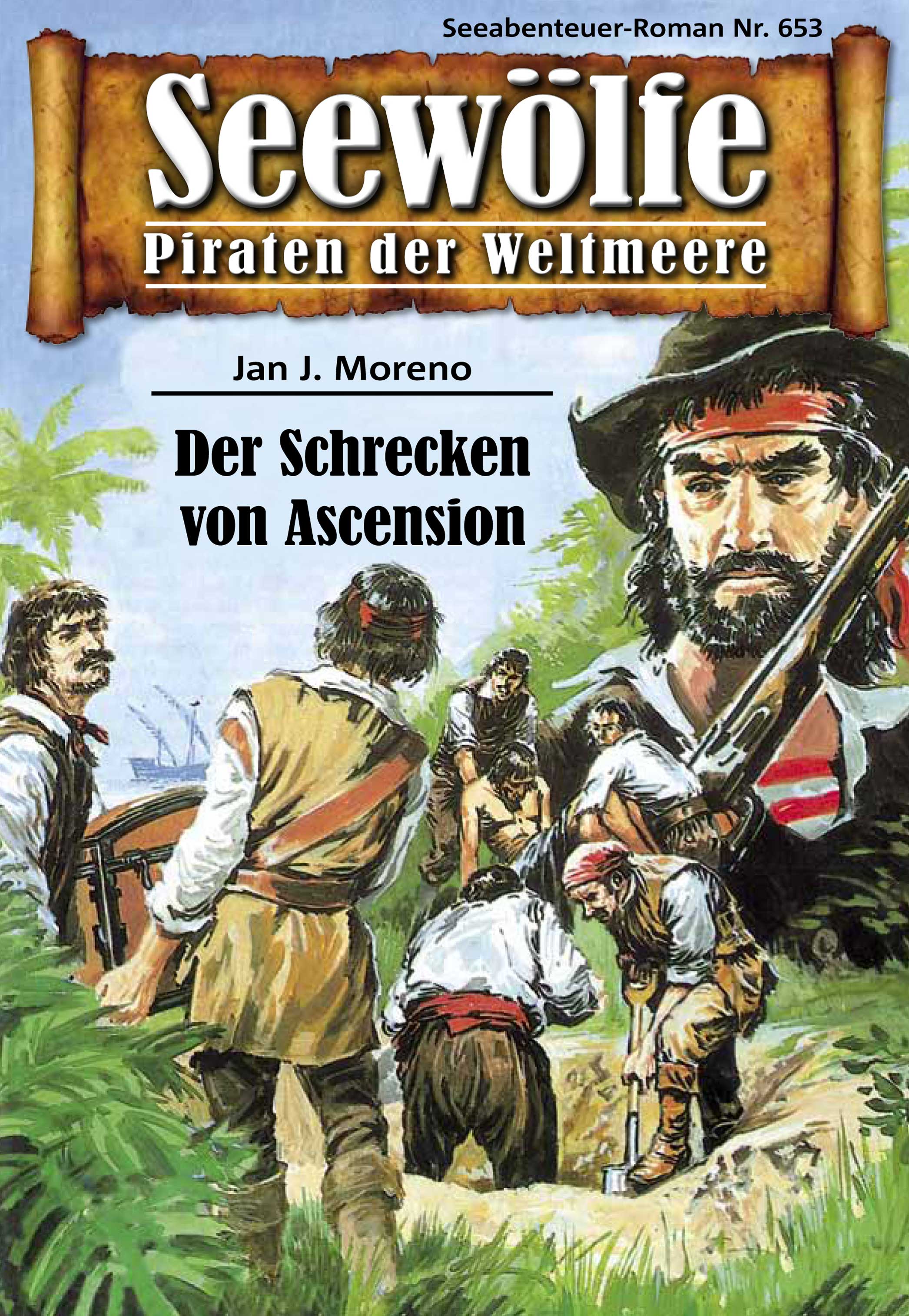 Обложка книги «Seewölfe - Piraten der Weltmeere 653»