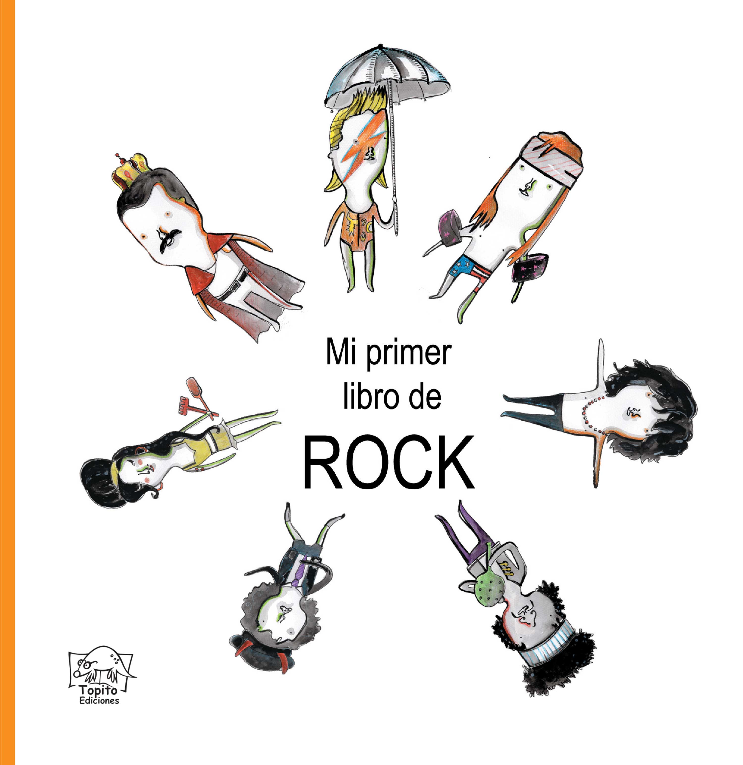 Обложка книги «Mi primer libro de rock»