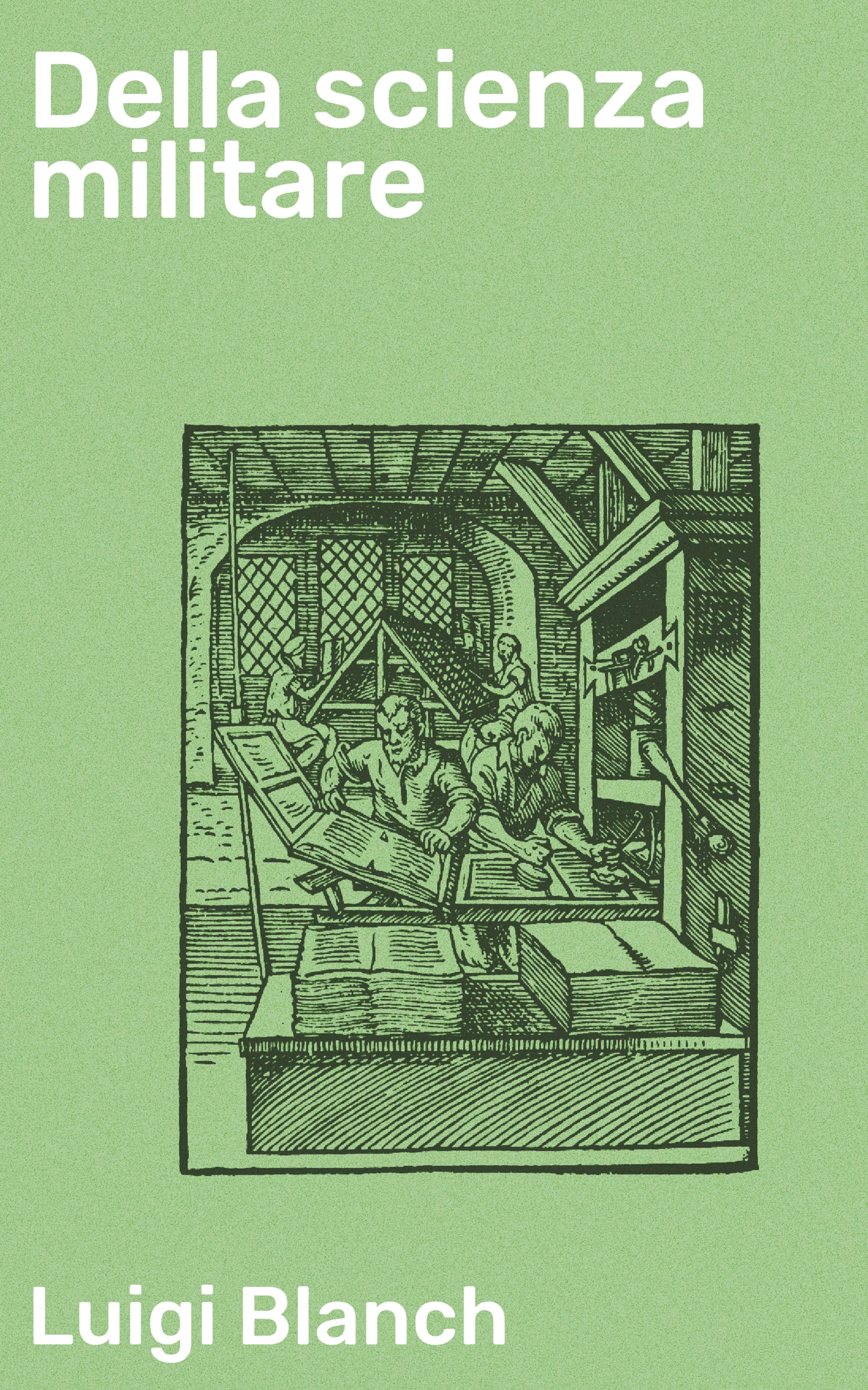 Обложка книги «Della scienza militare»