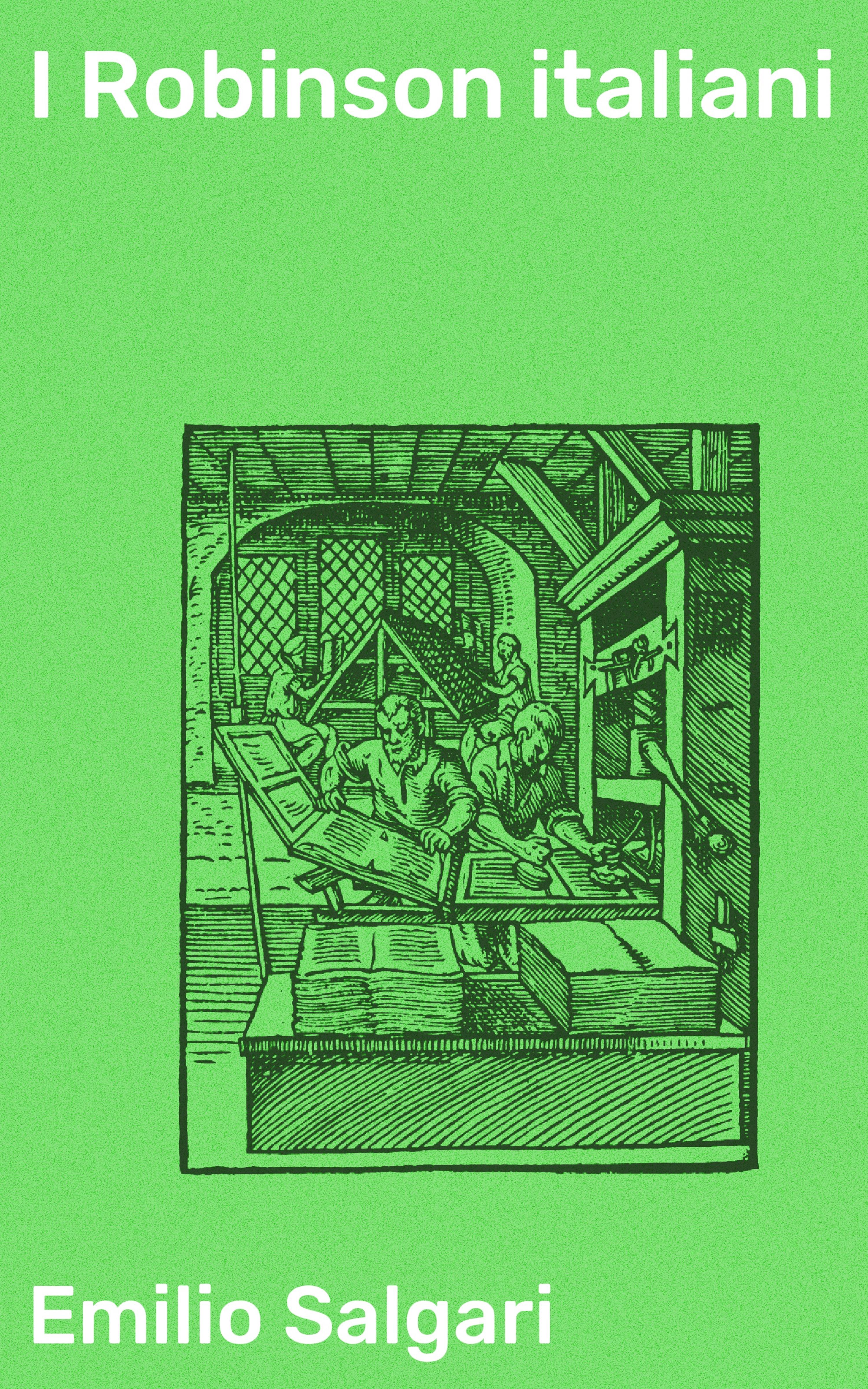Обложка книги «I Robinson italiani»