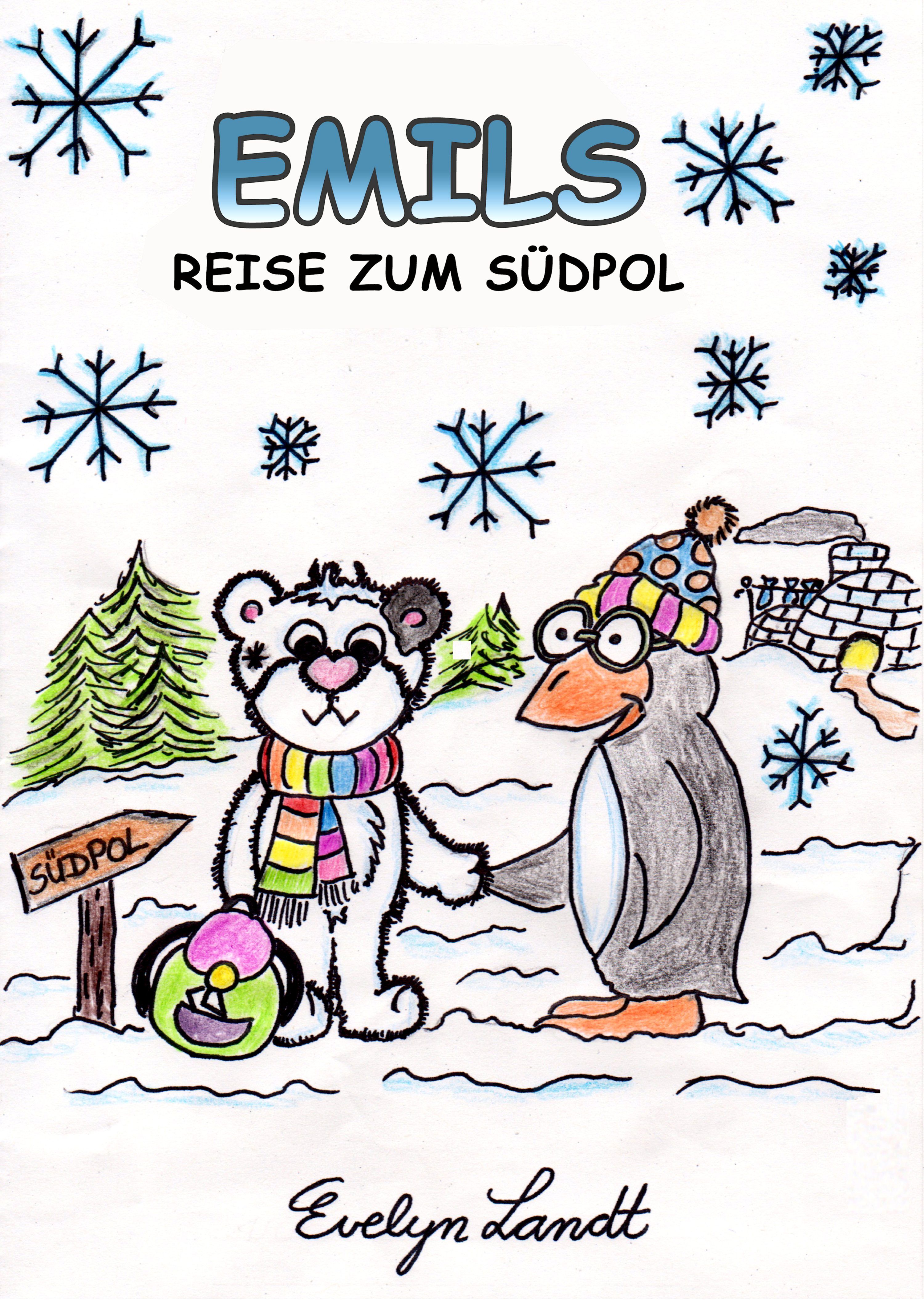 Обложка книги «Emils Reise zum Südpol»