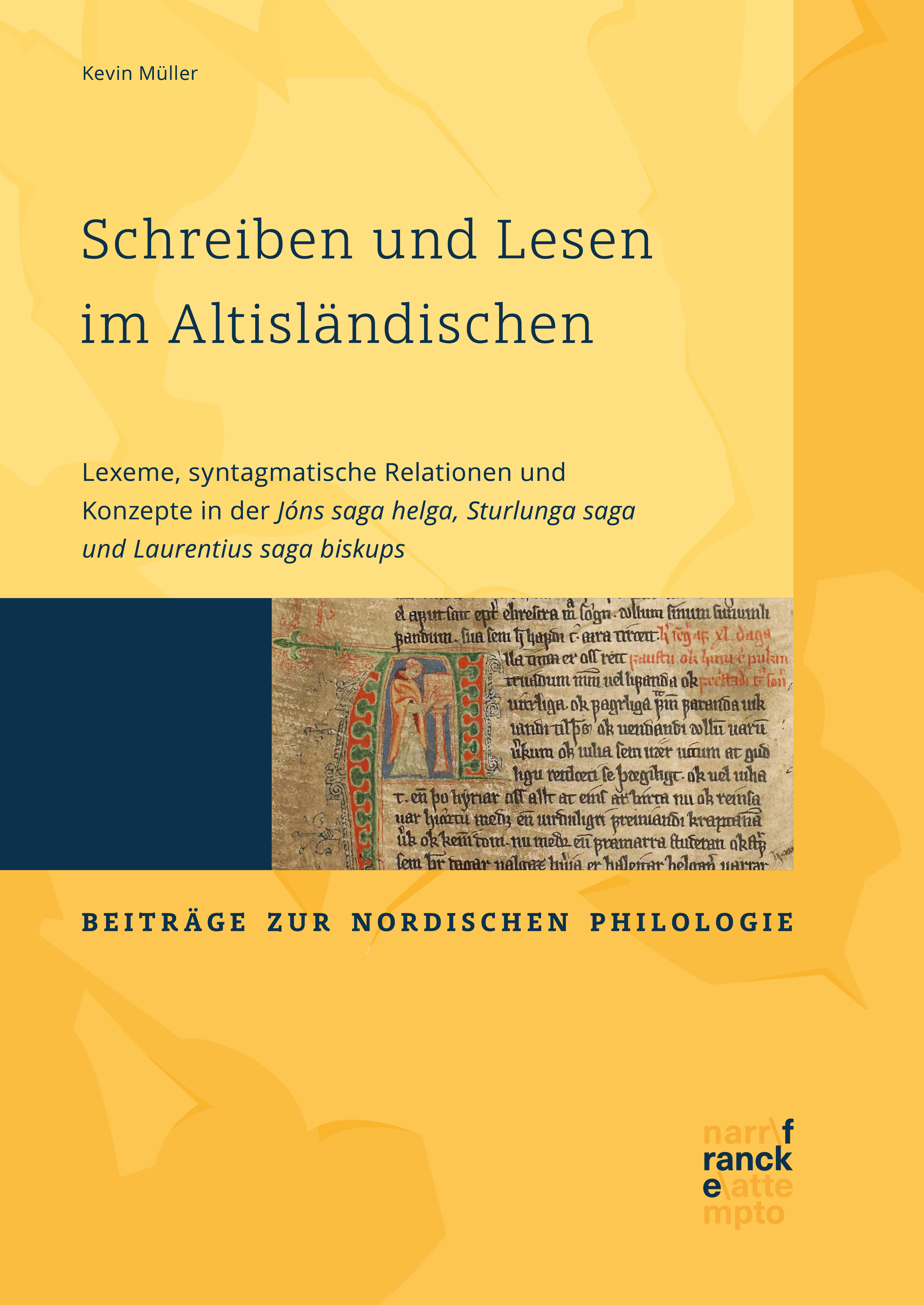 Обложка книги «Schreiben und Lesen im Altisländischen»