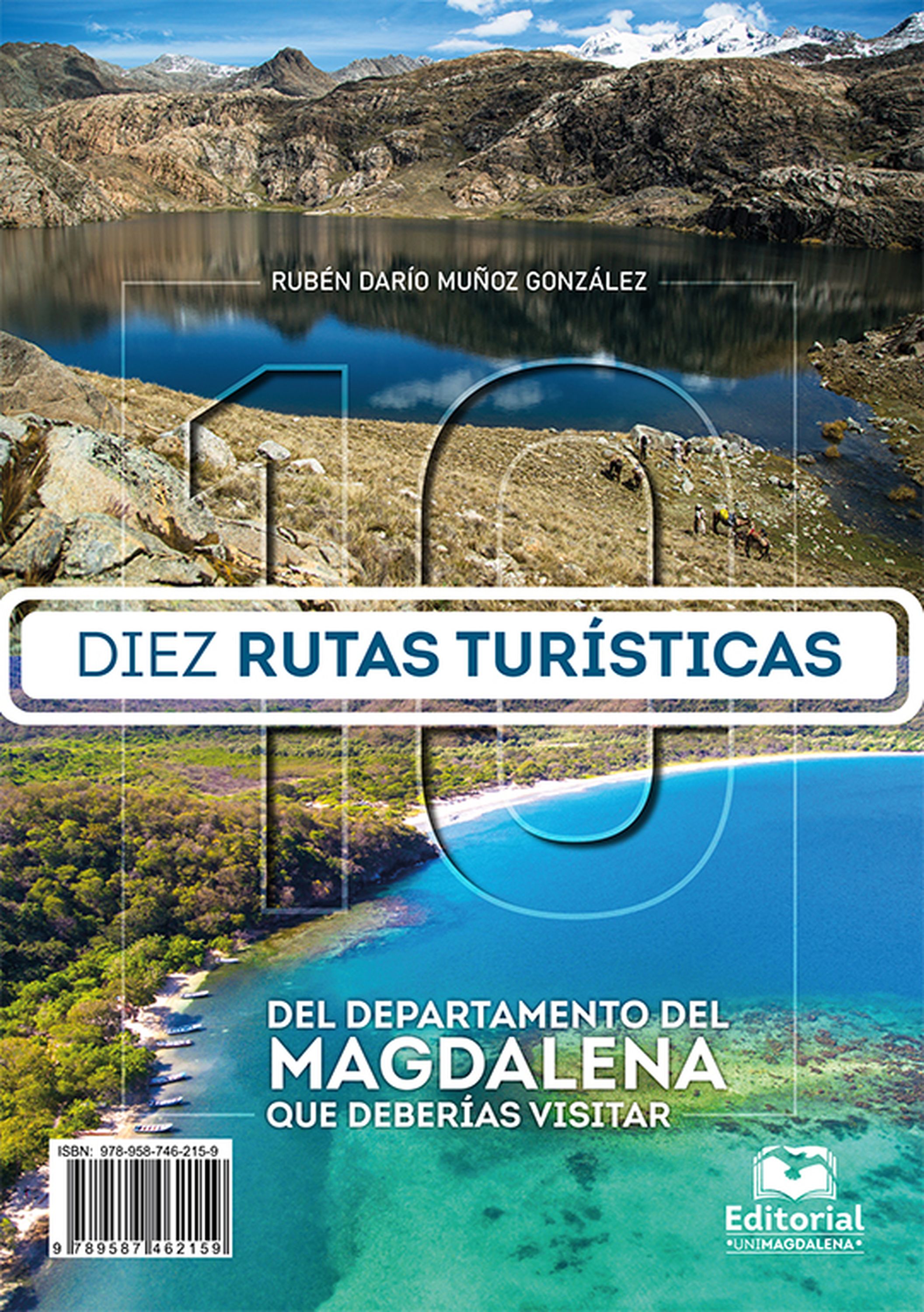 Обложка книги «Diez rutas turísticas del departamento del Magdalena que deberías visitar»