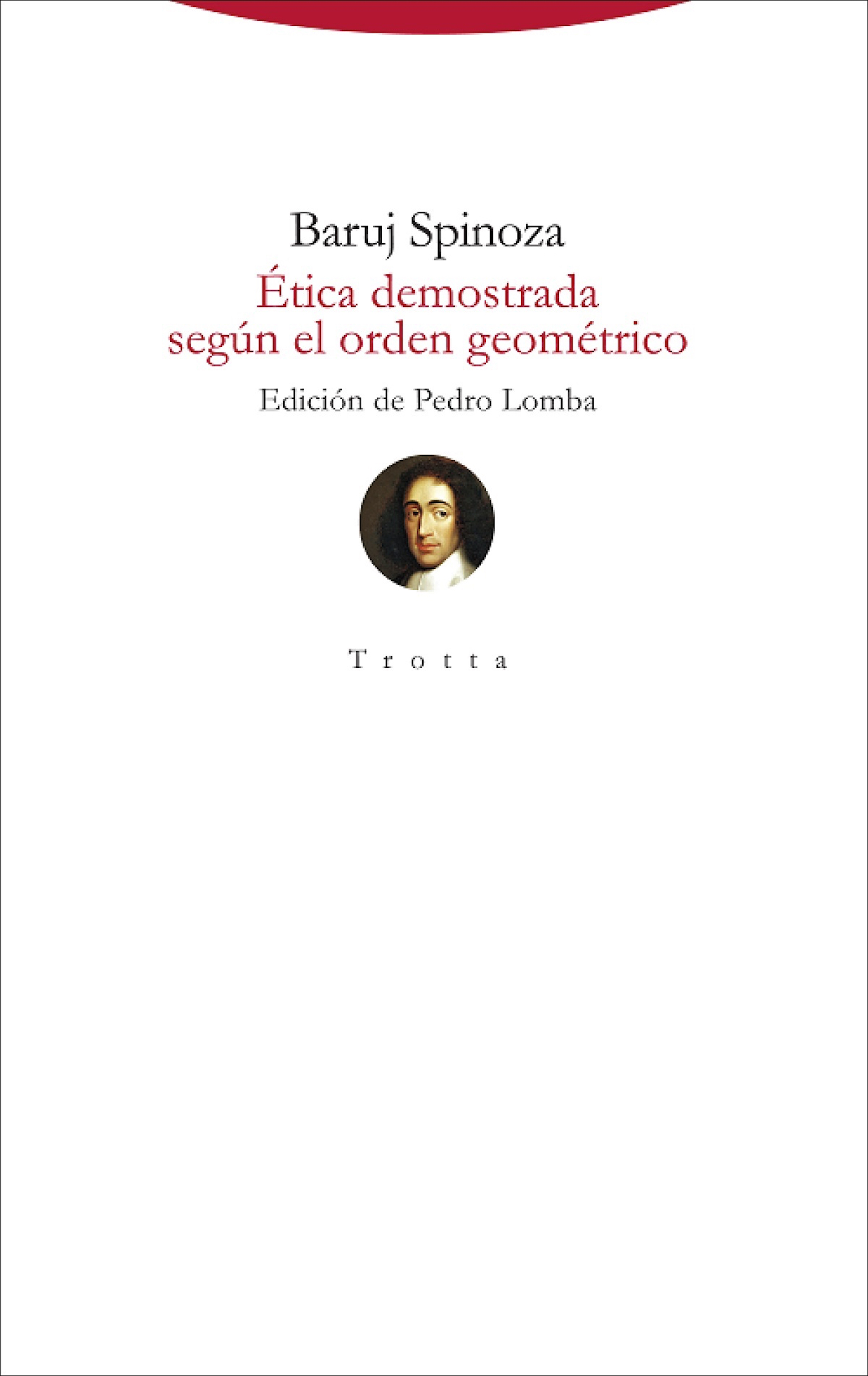 Обложка книги «Ética demostrada según el orden geométrico»