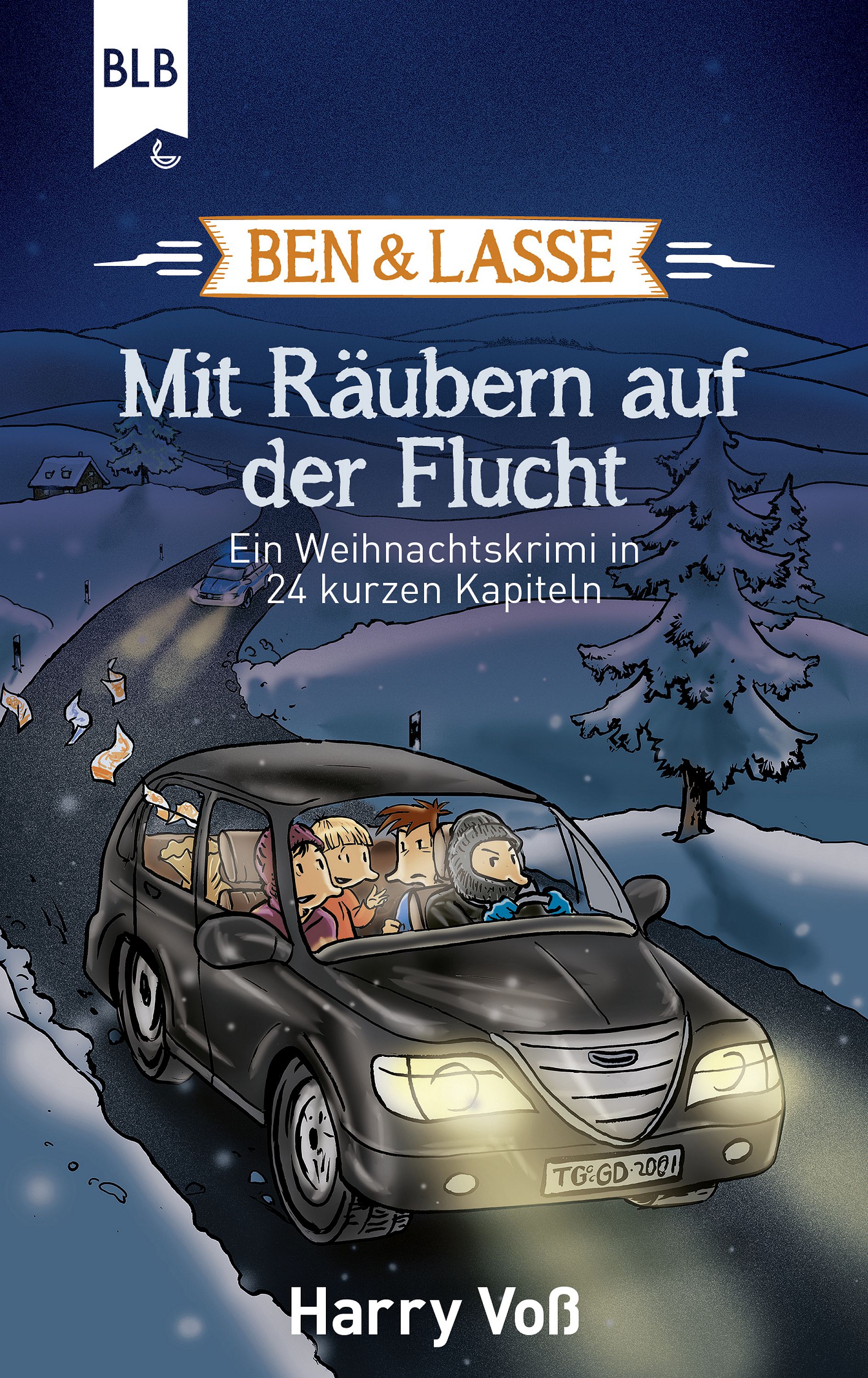 Обложка книги «Ben und Lasse - Mit Räubern auf der Flucht»