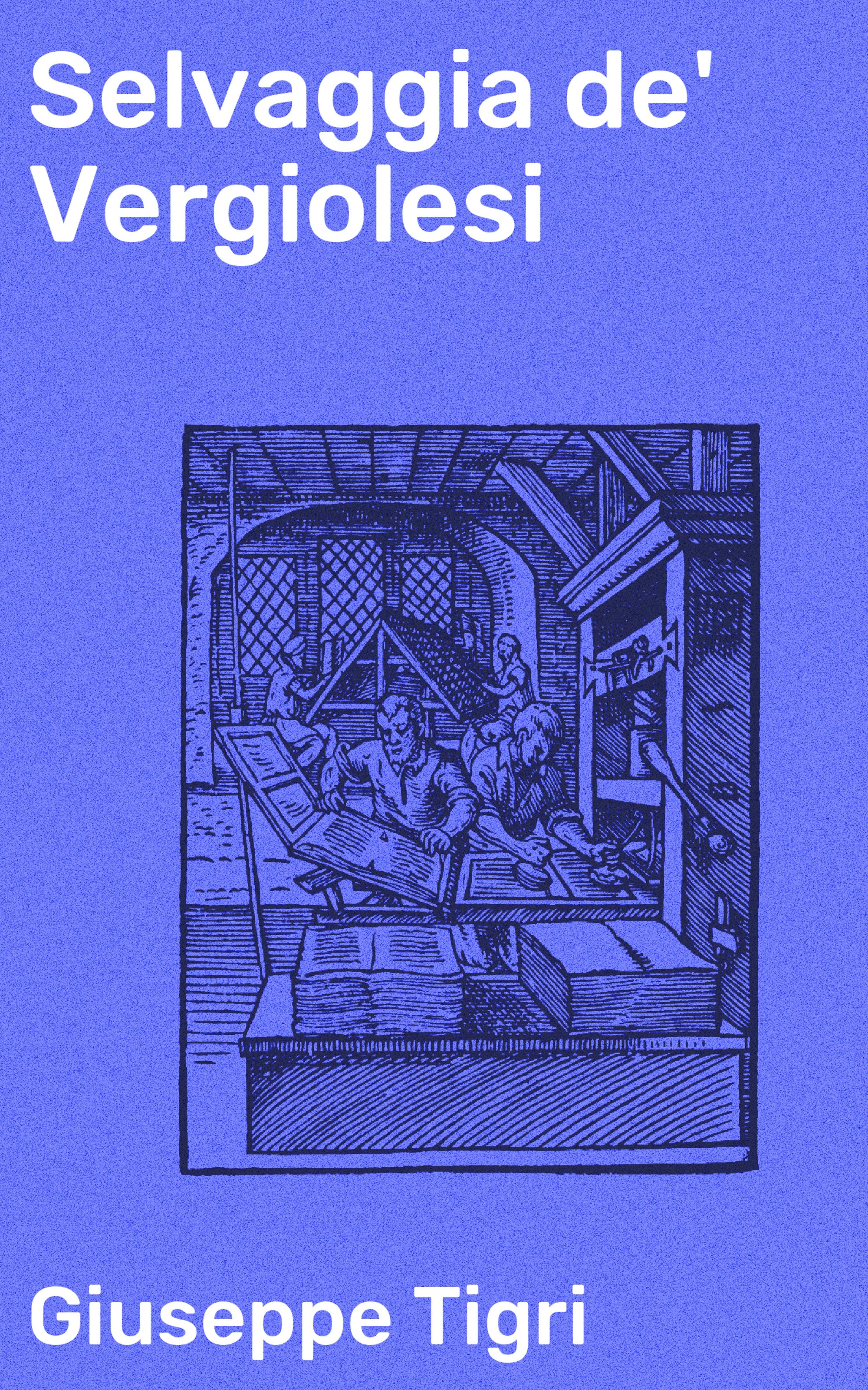 Обложка книги «Selvaggia de' Vergiolesi»