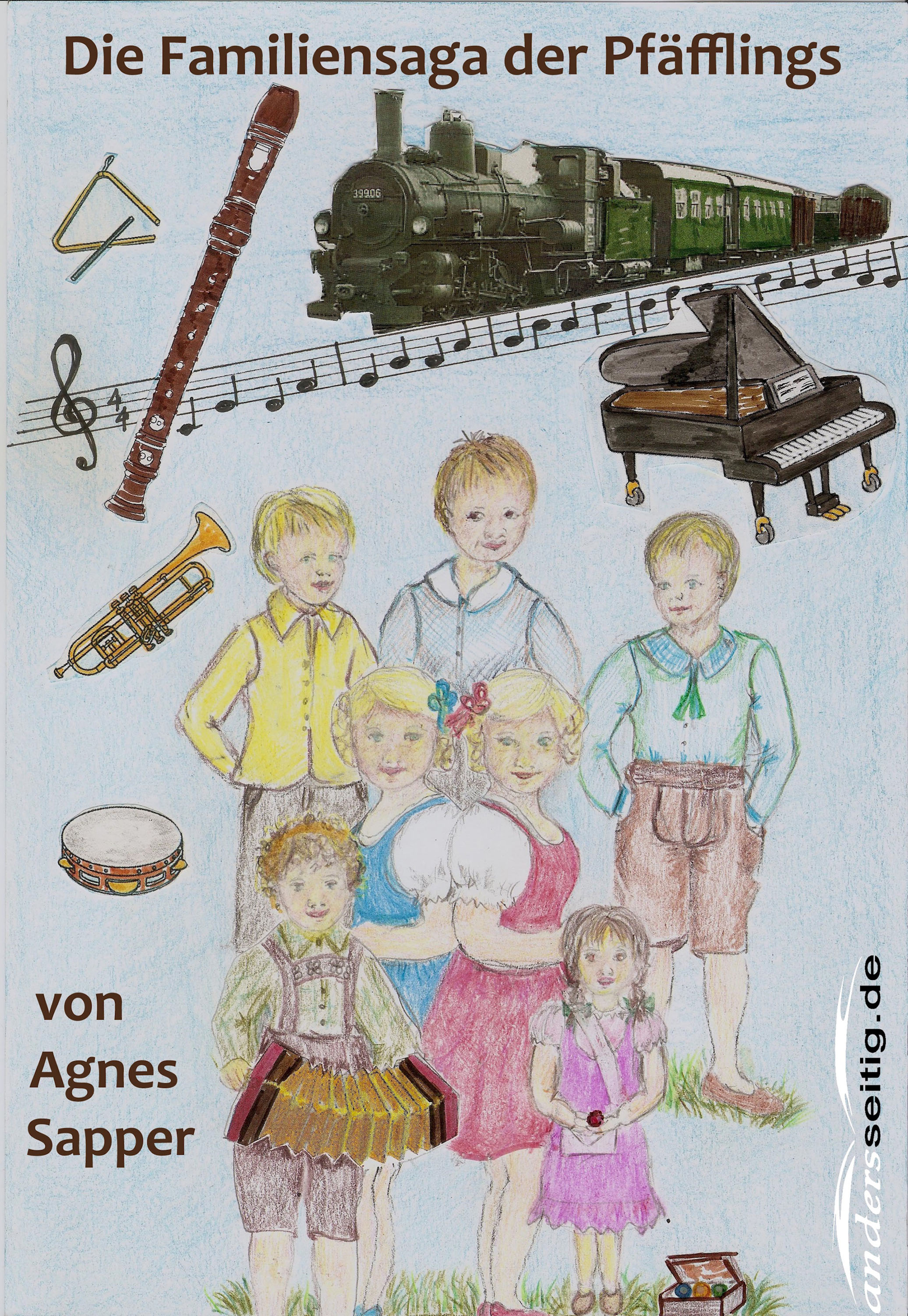 Обложка книги «Die Familiensaga der Pfäfflings»