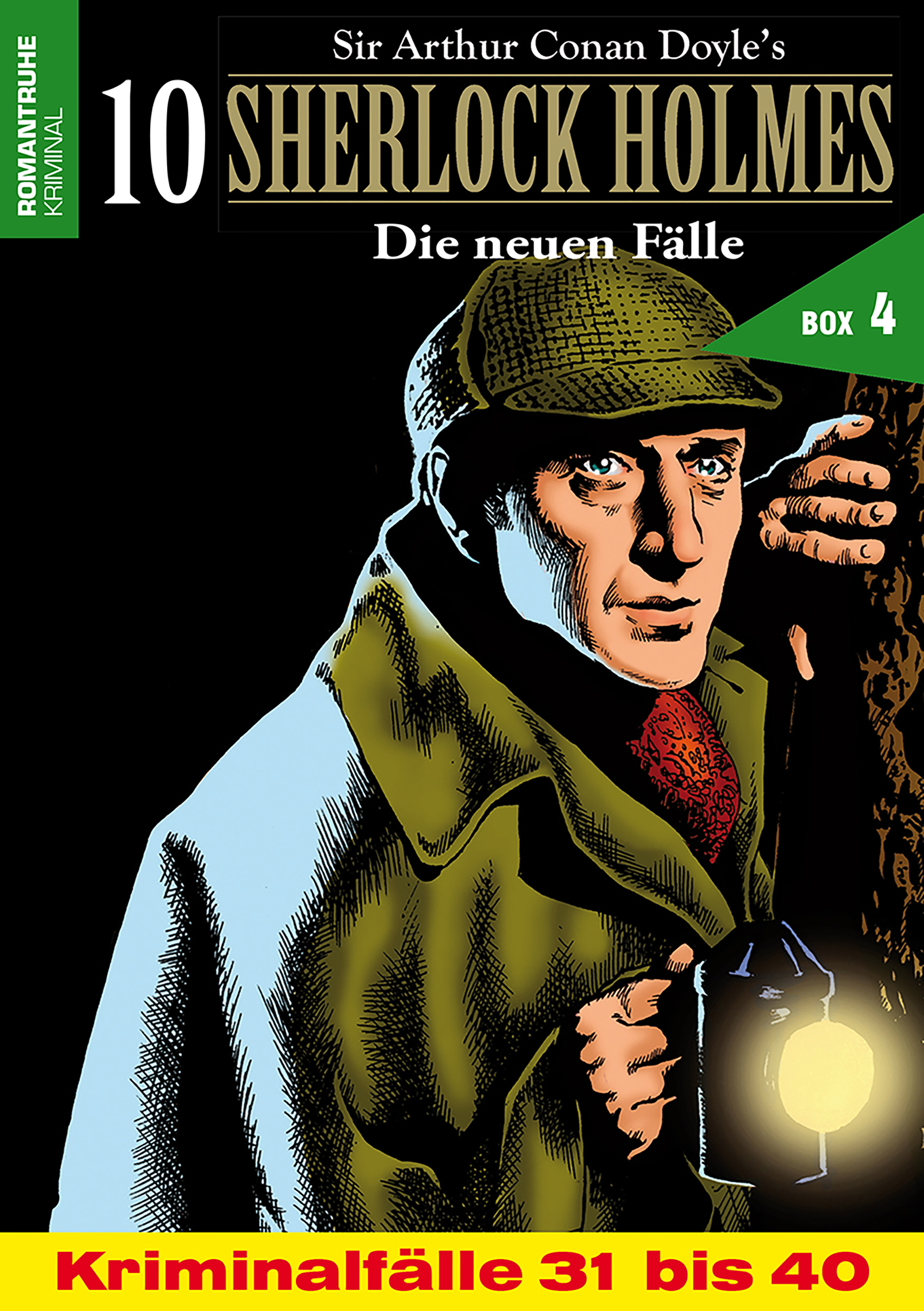 Обложка книги «10 SHERLOCK HOLMES – Die neuen Fälle Box 4»