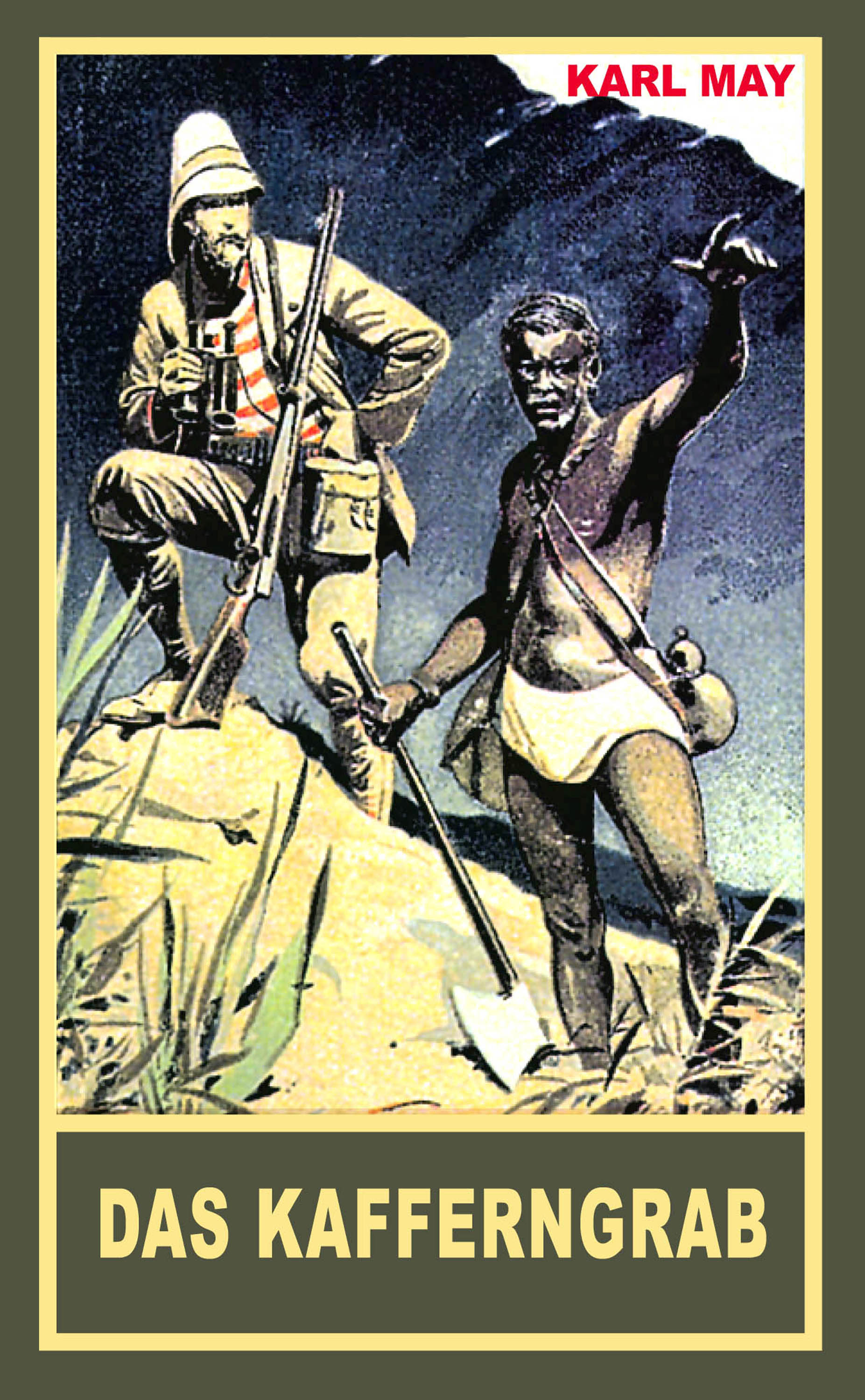 Обложка книги «Das Kafferngrab»