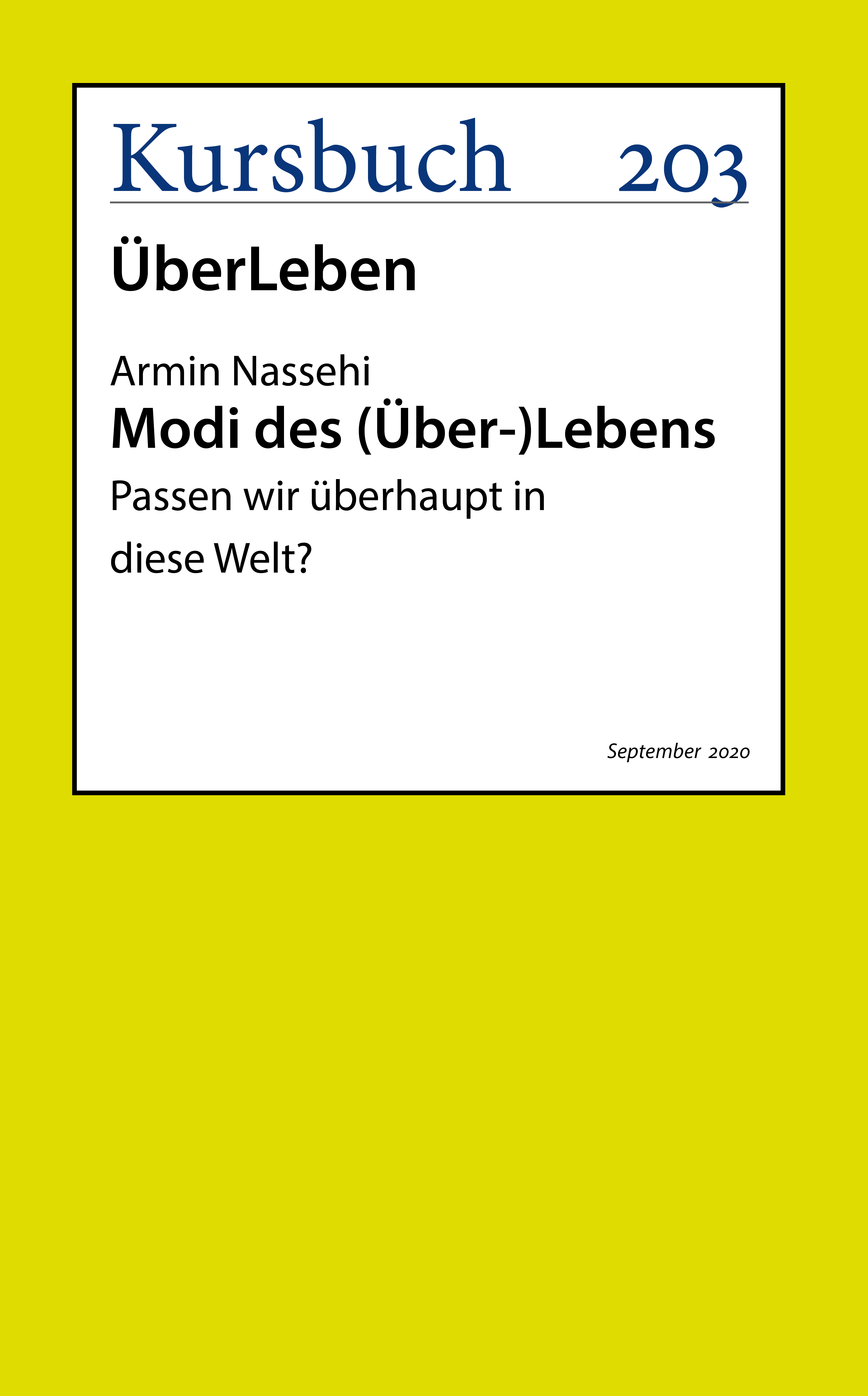 Обложка книги «Modi des (Über-)Lebens»