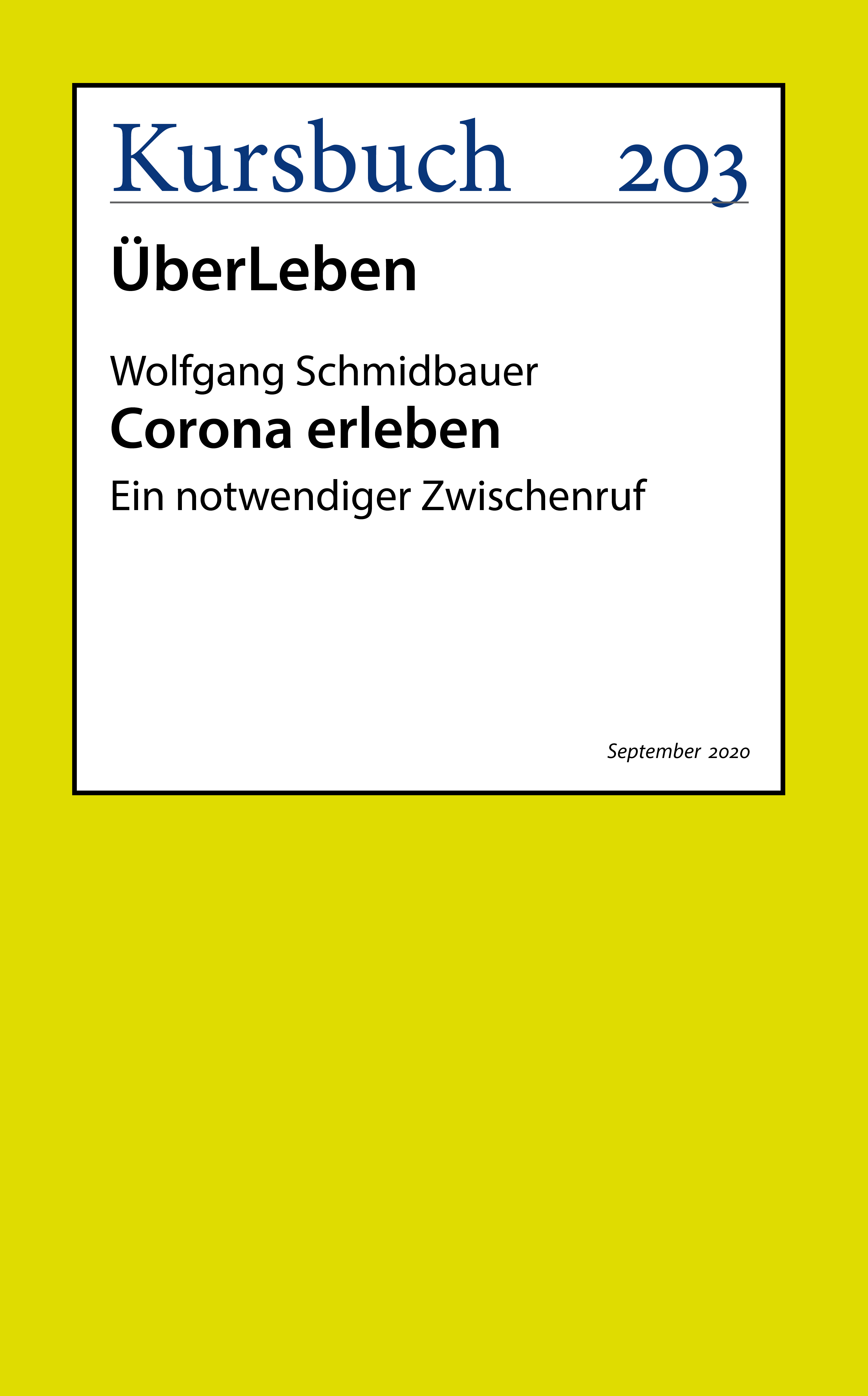 Обложка книги «Corona erleben»