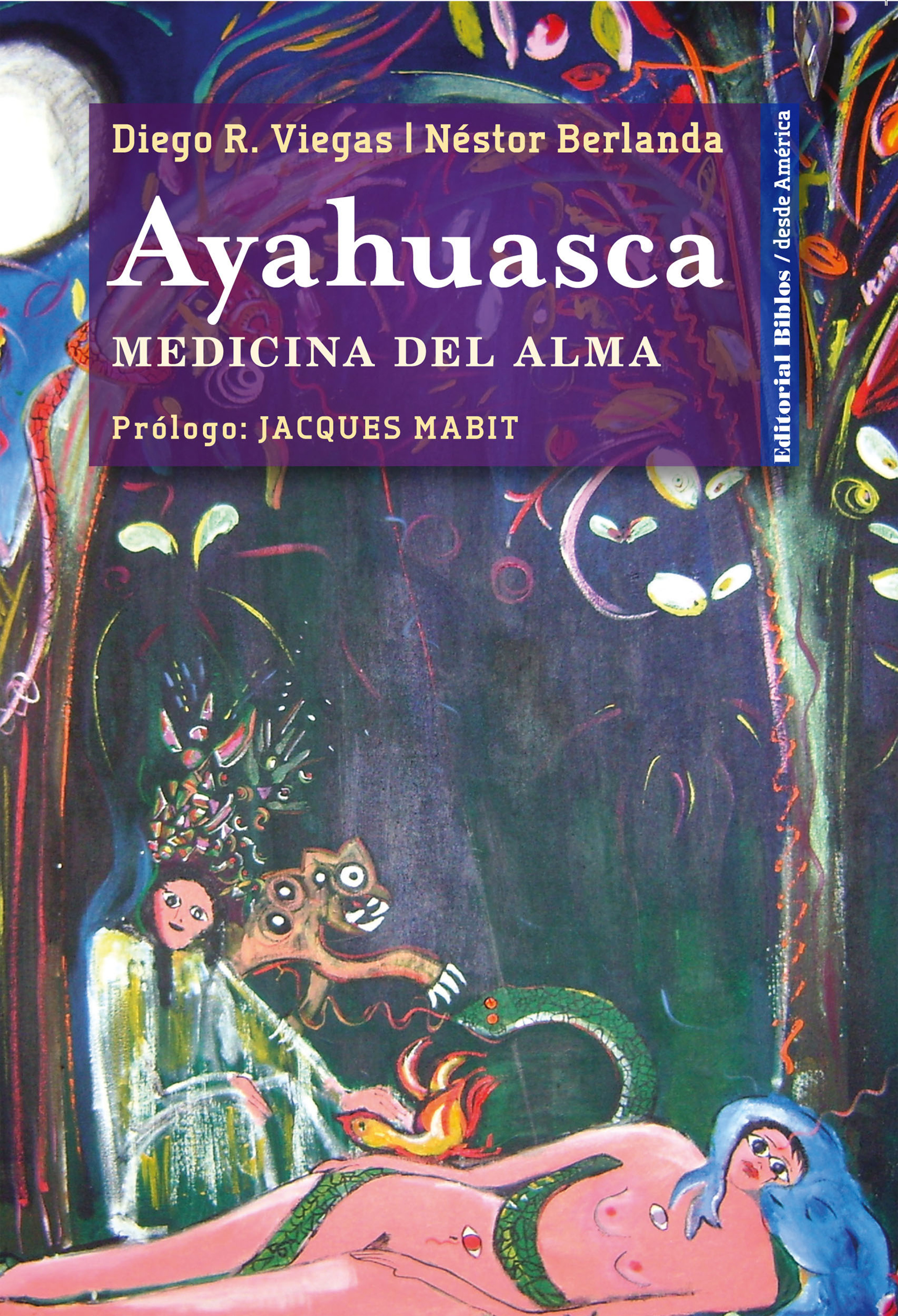 Обложка книги «Ayahuasca»