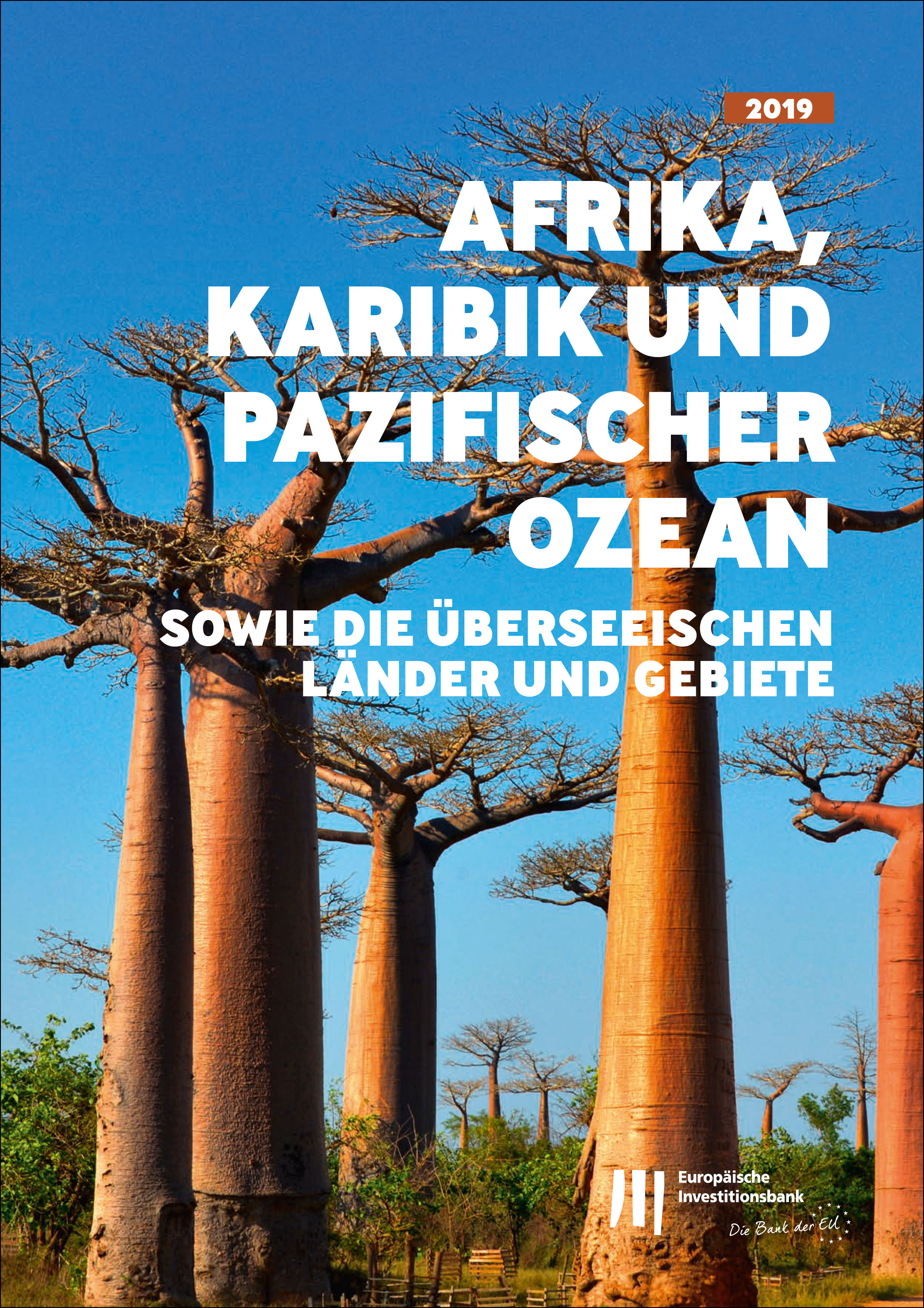 Обложка книги «Tätigkeit der EIB in Afrika,Karibik und Pazifischer Ozean sowie die überseeischen Länder und Gebiete»