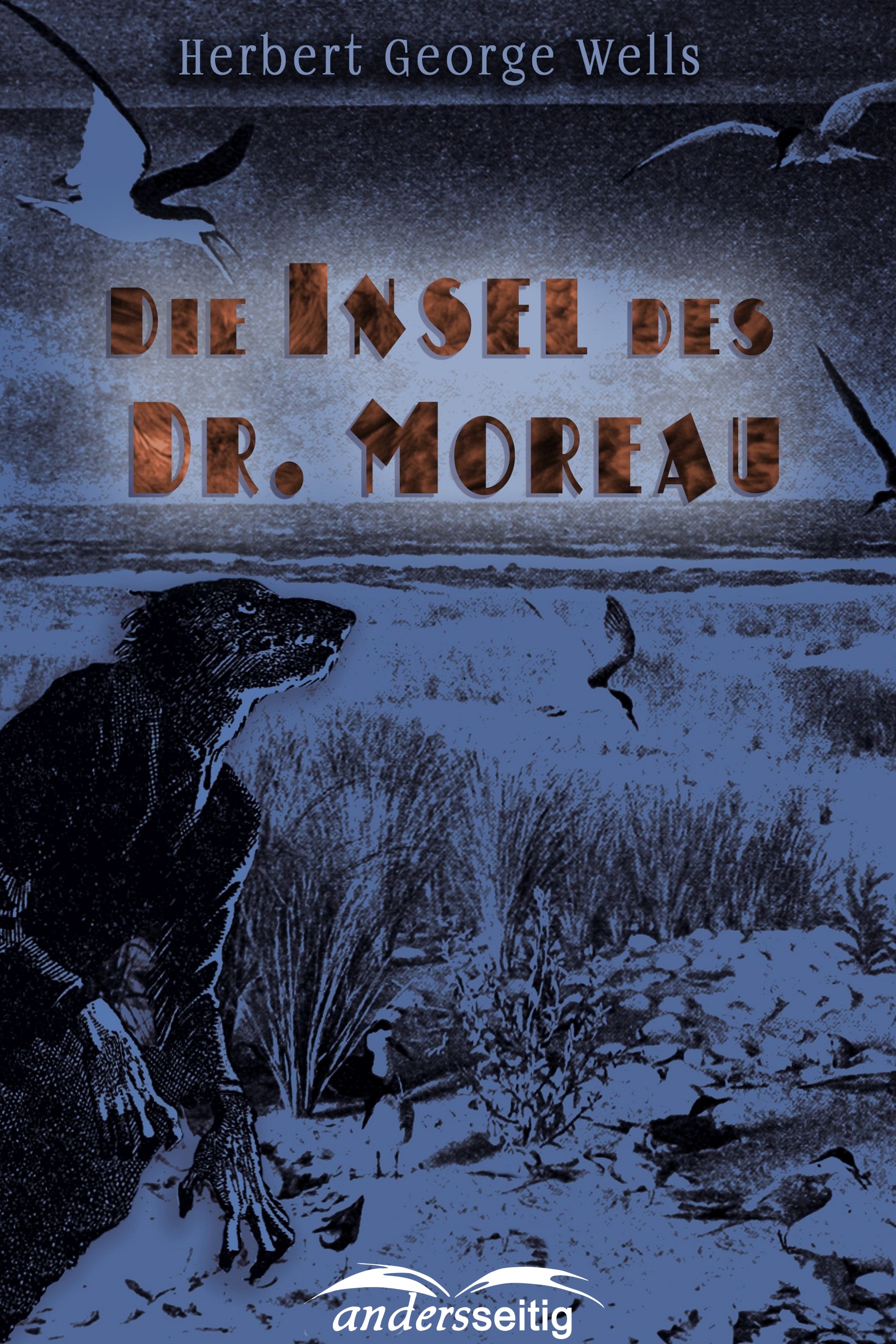 Обложка книги «Die Insel des Dr. Moreau»