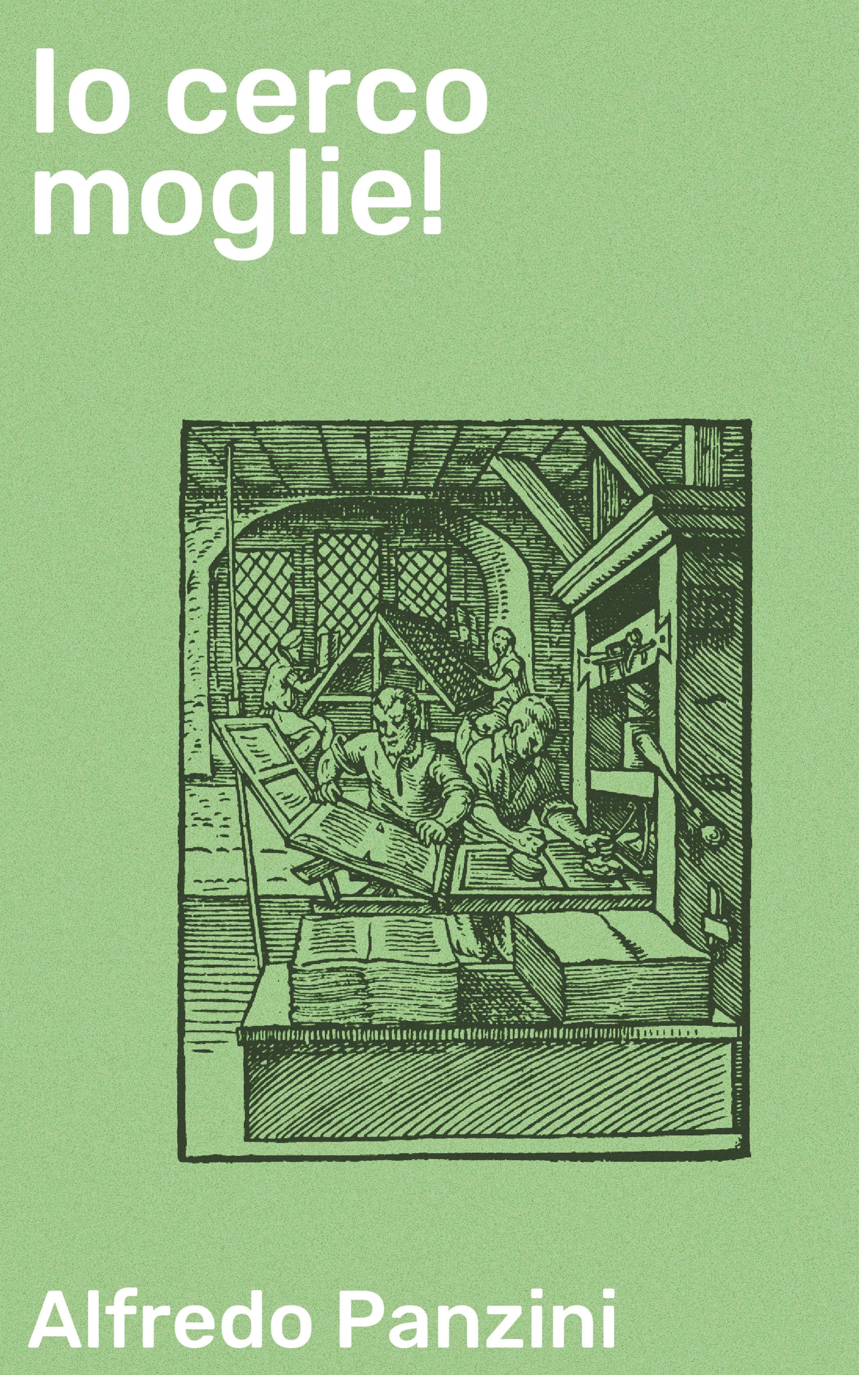 Обложка книги «Io cerco moglie!»