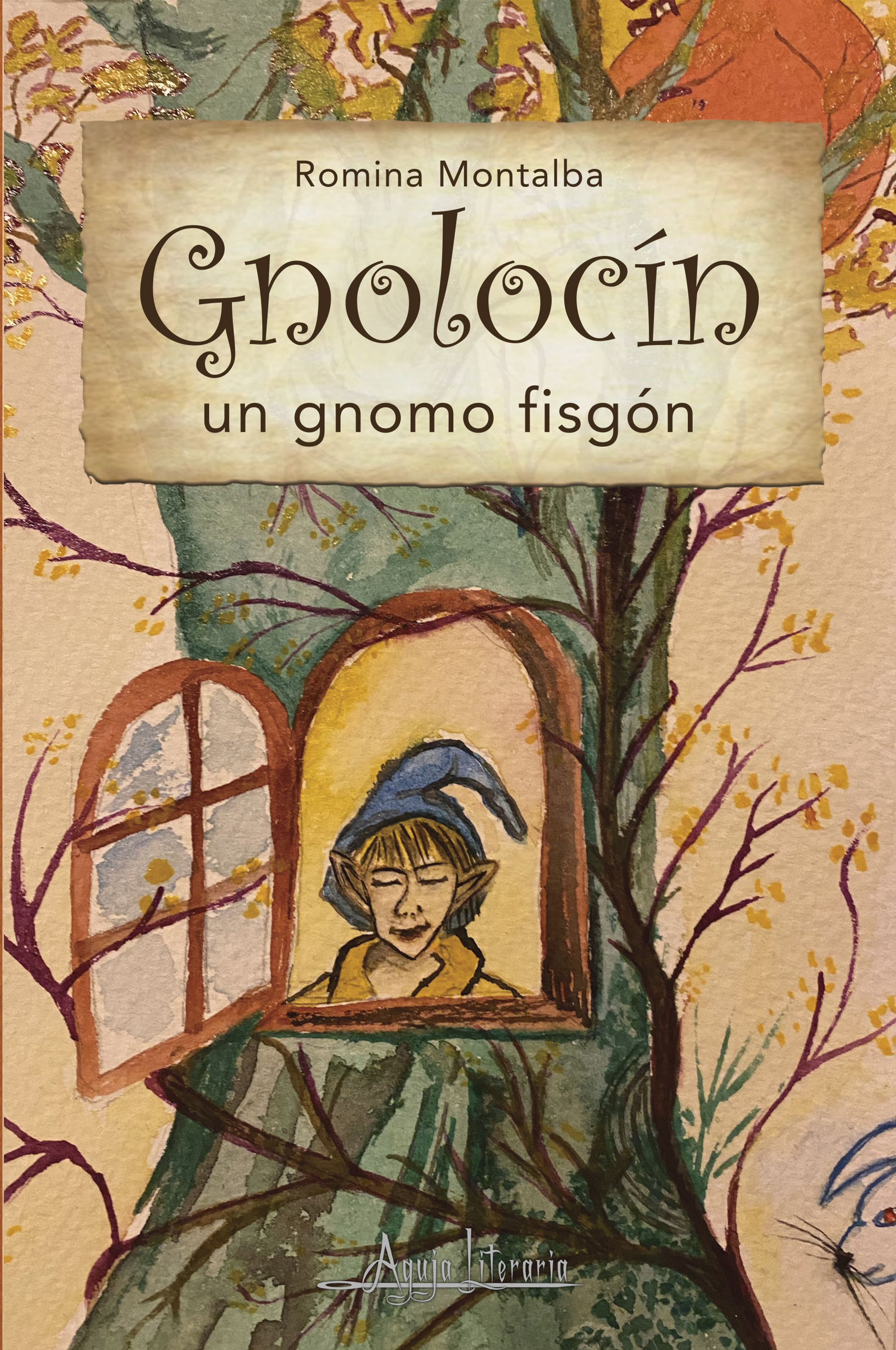 Обложка книги «Gnolocín, un gnomo fisgón»