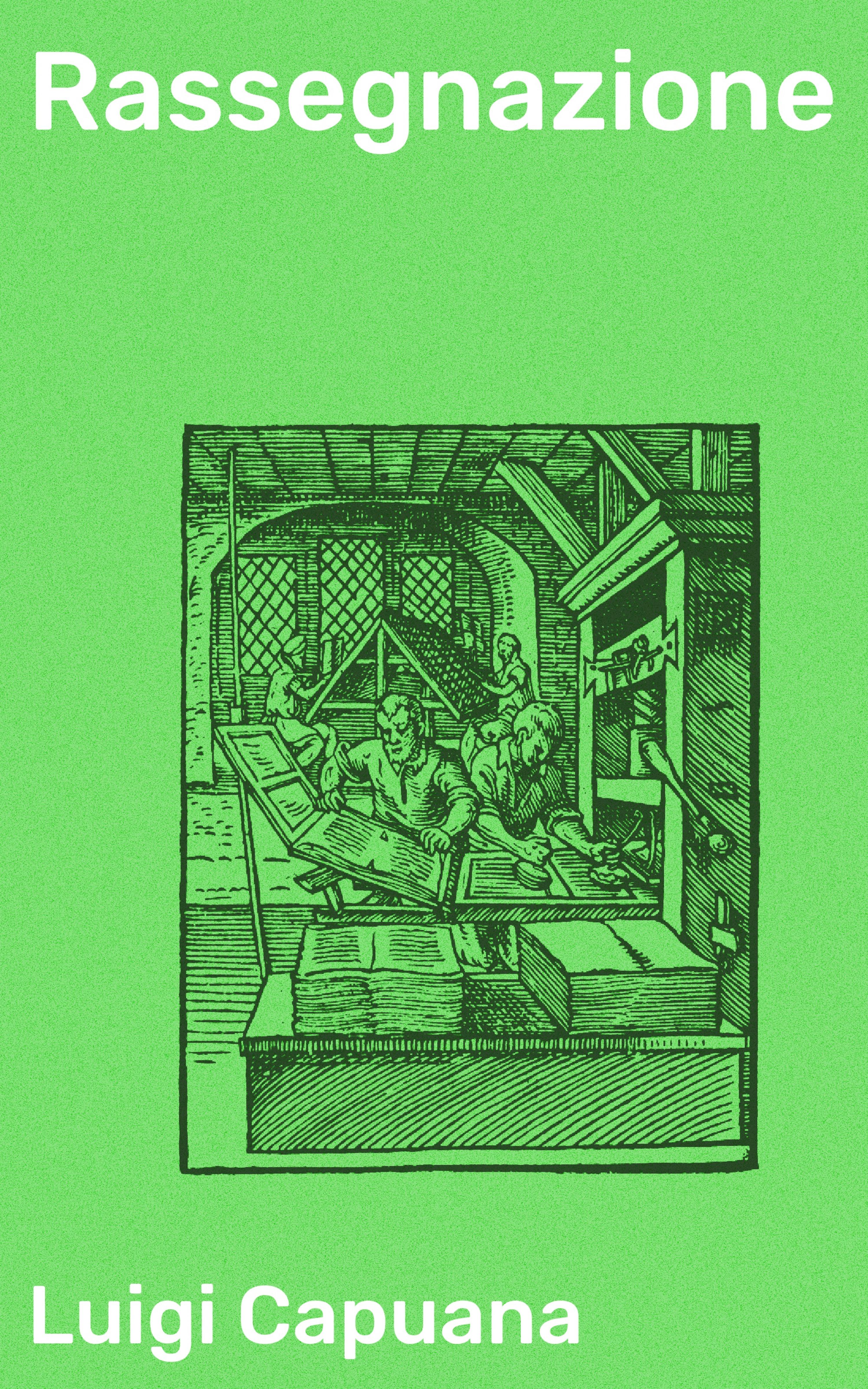 Обложка книги «Rassegnazione»