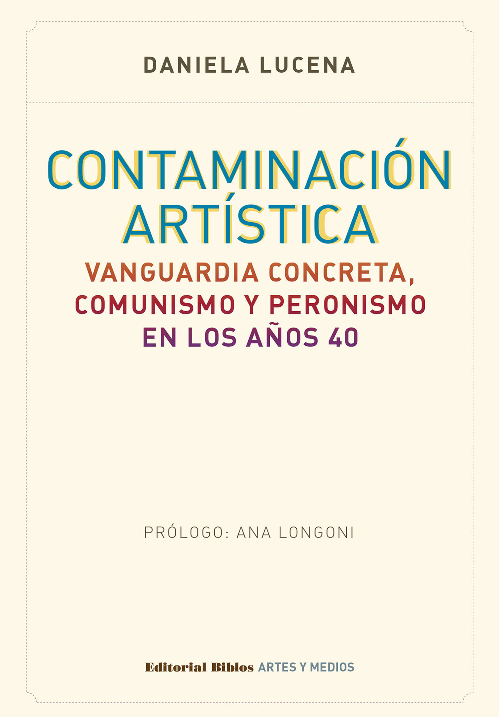 Обложка книги «Contaminación artística»