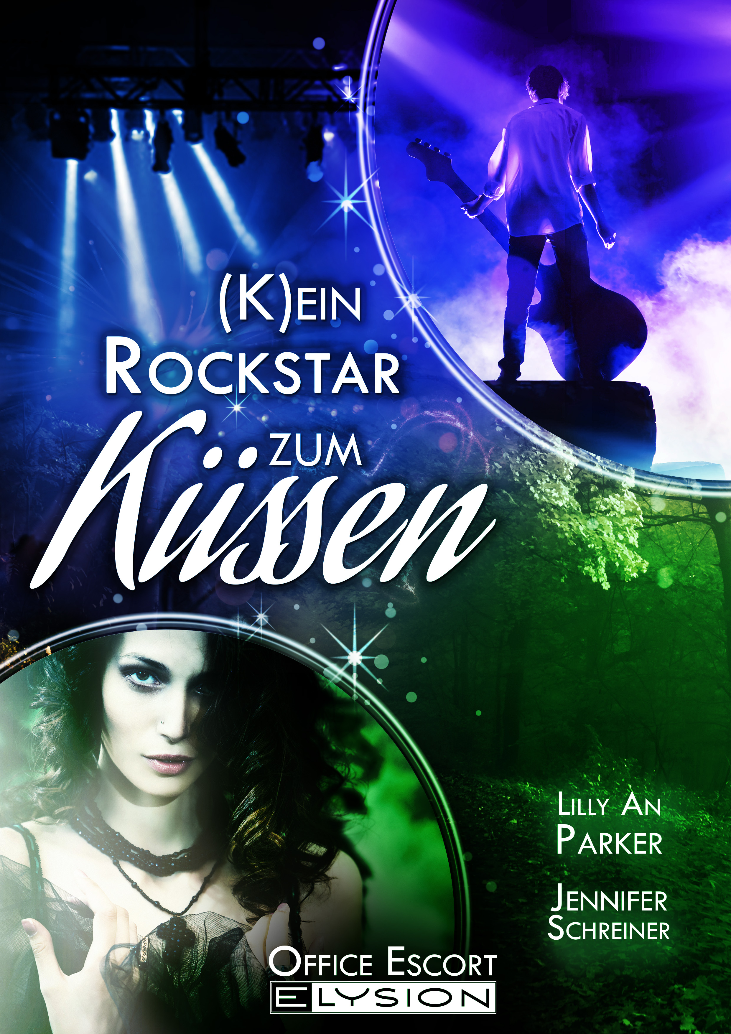 Обложка книги «Kein Rockstar zum Küssen»