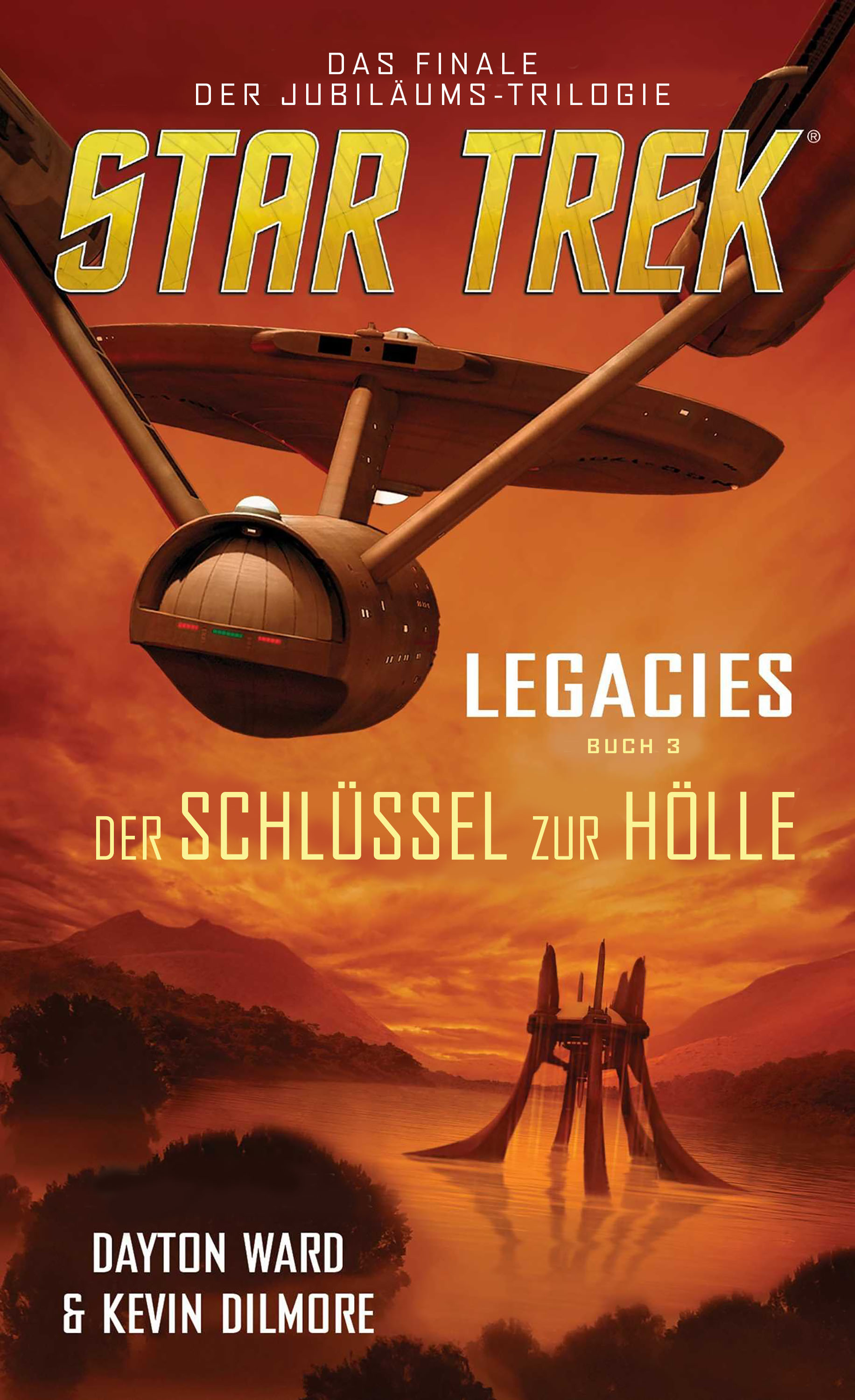 Обложка книги «Star Trek - Legacies 3: Der Schlüssel zur Hölle»