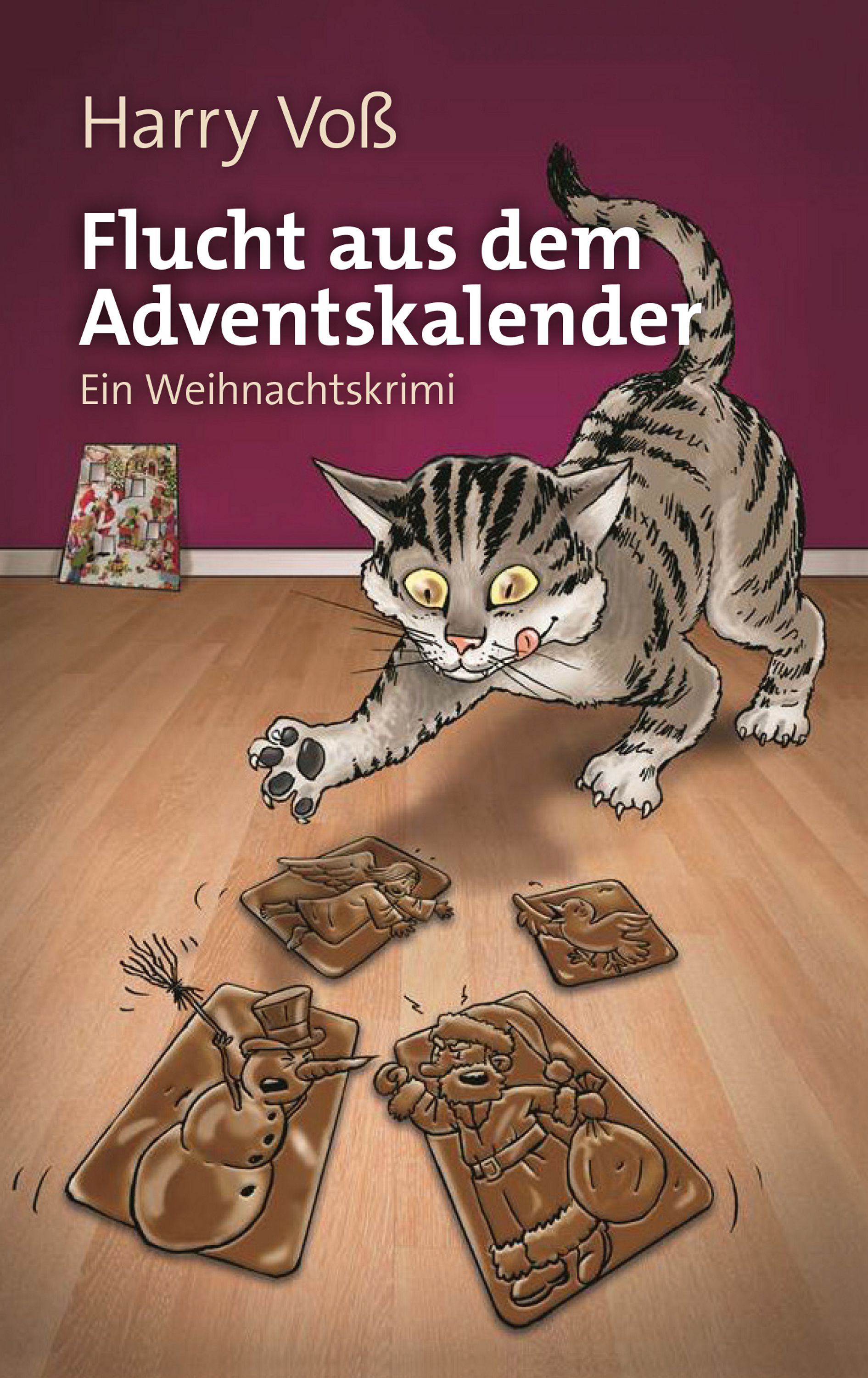 Обложка книги «Flucht aus dem Adventskalender»