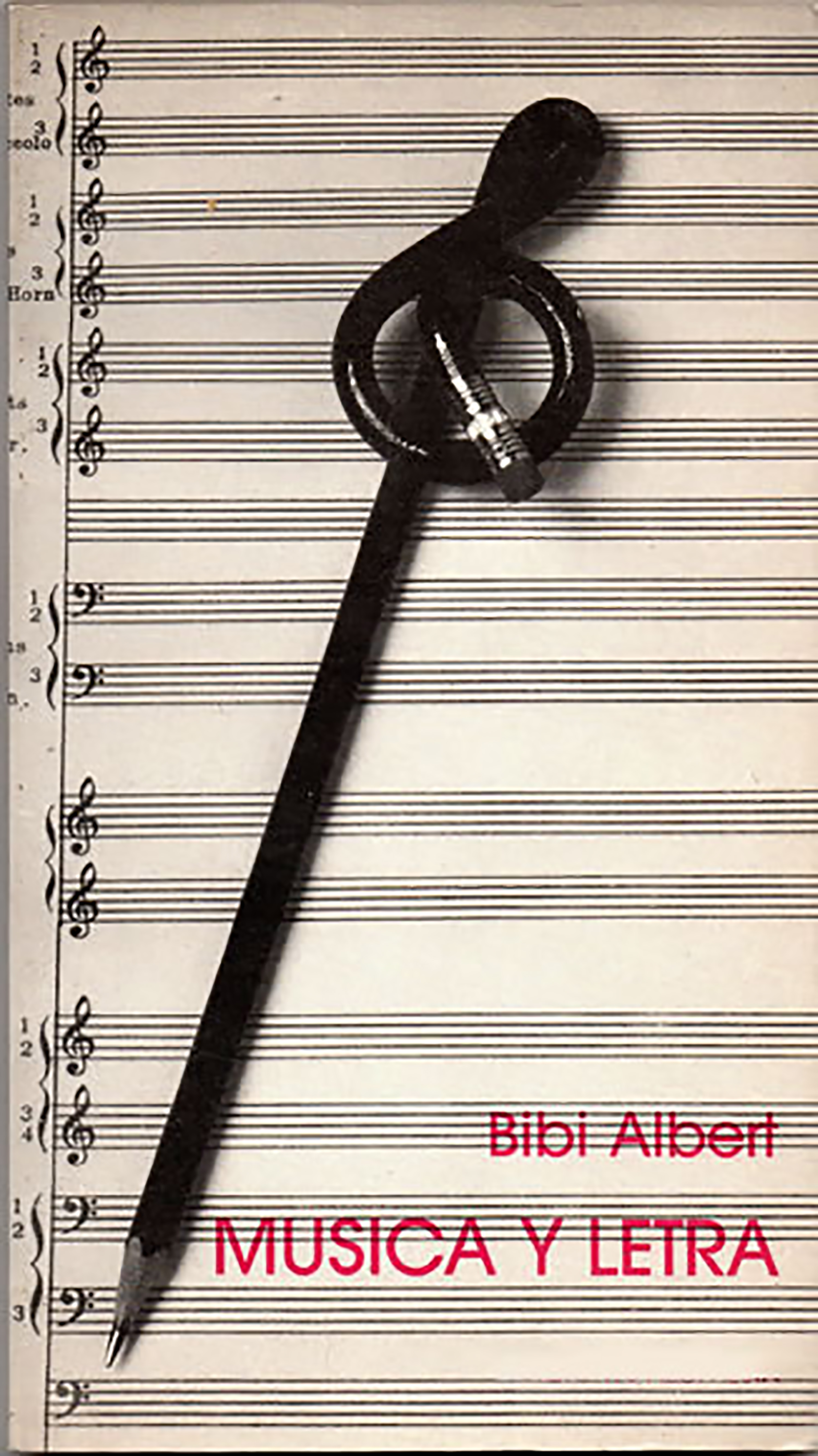 Обложка книги «Música y letra»