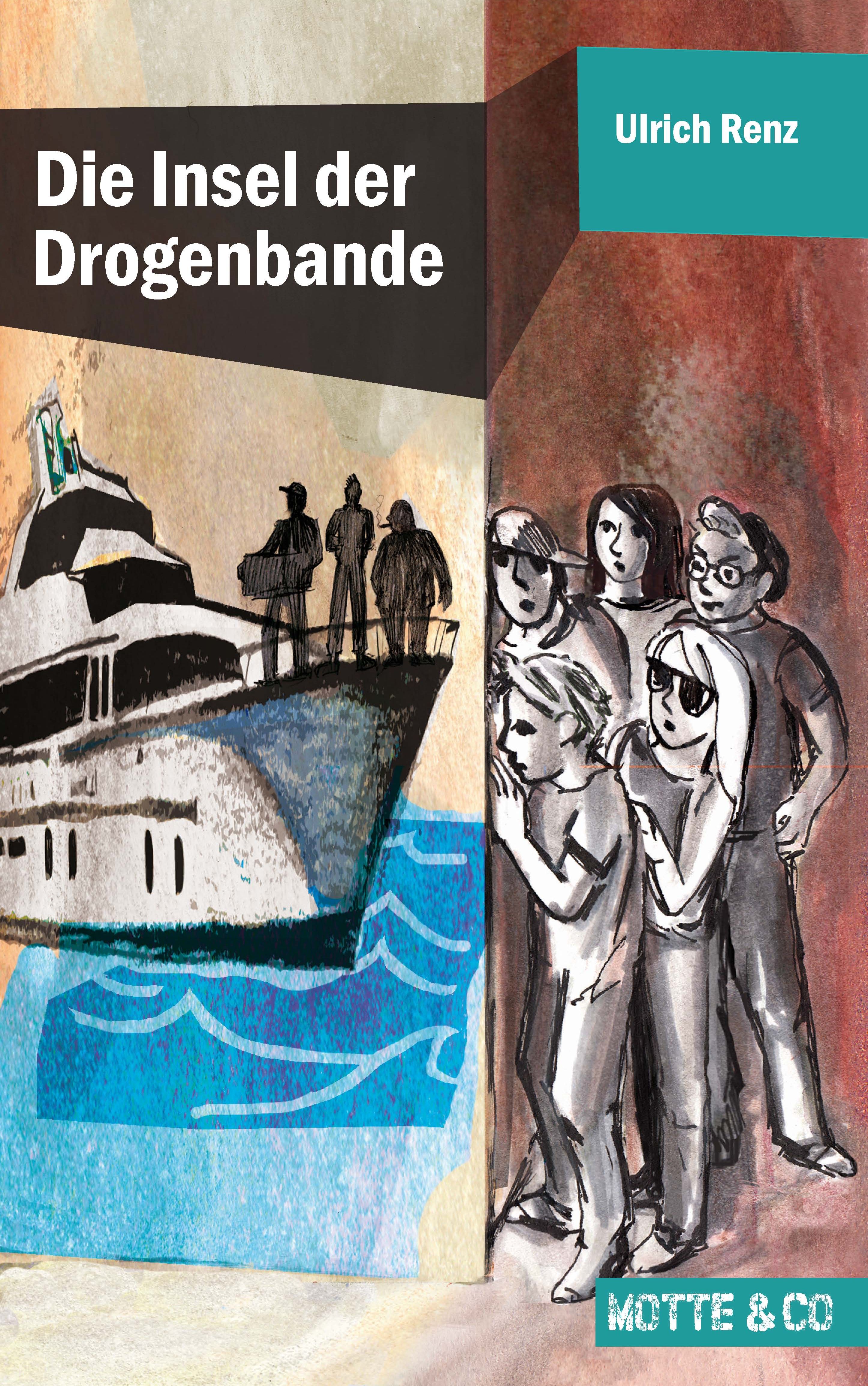 Обложка книги «Motte und Co Band 4: Die Insel der Drogenbande»