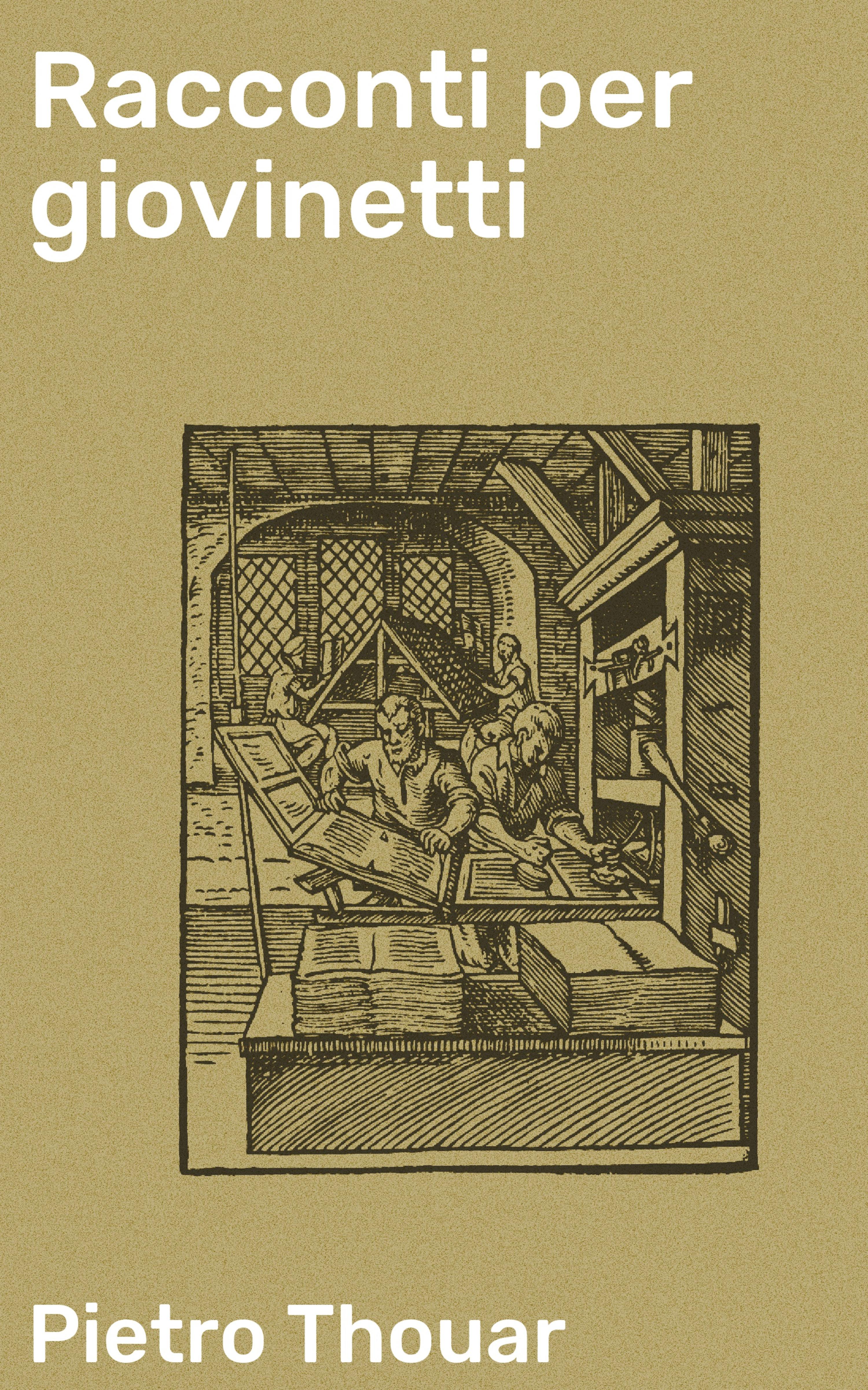 Обложка книги «Racconti per giovinetti»