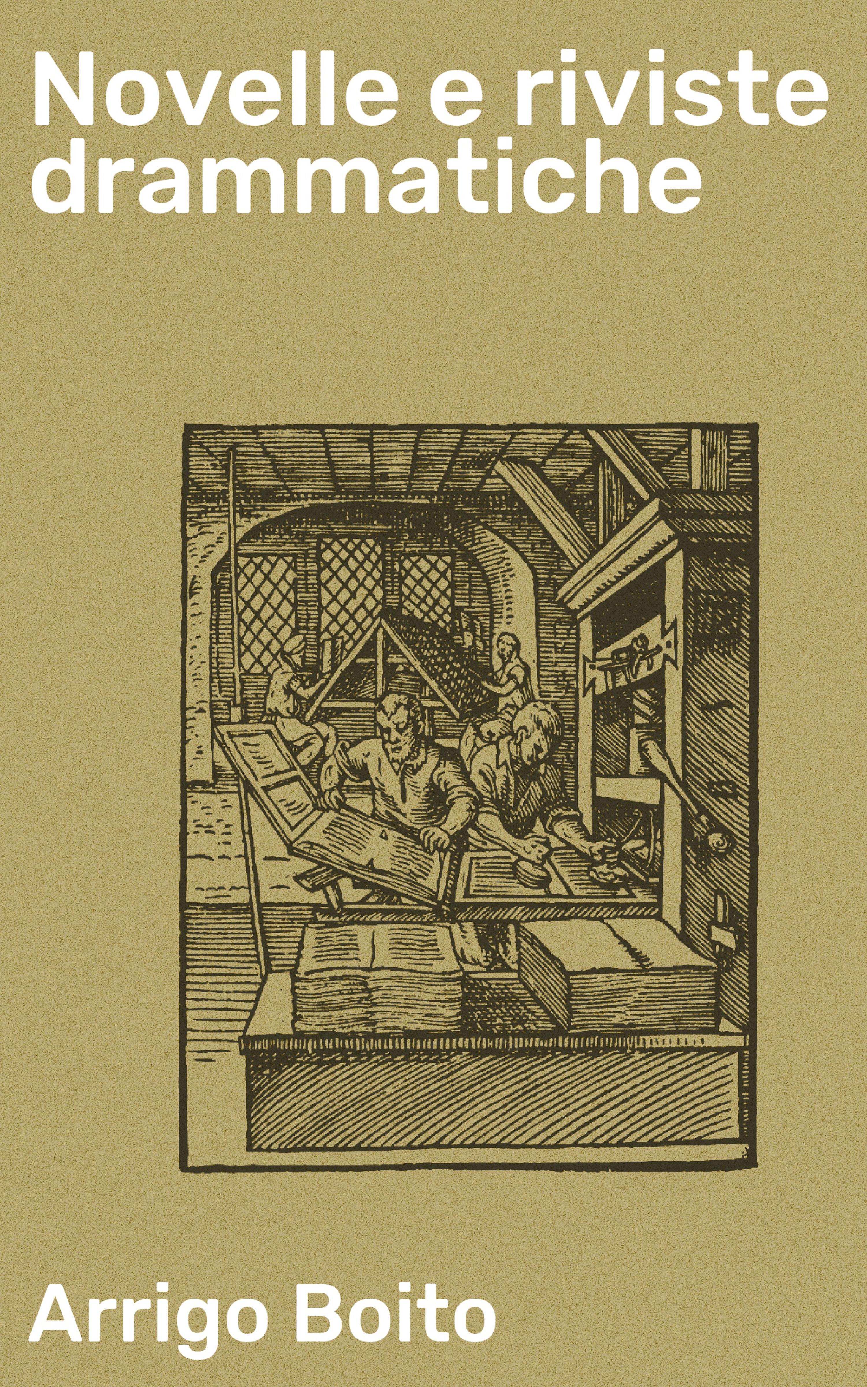 Обложка книги «Novelle e riviste drammatiche»