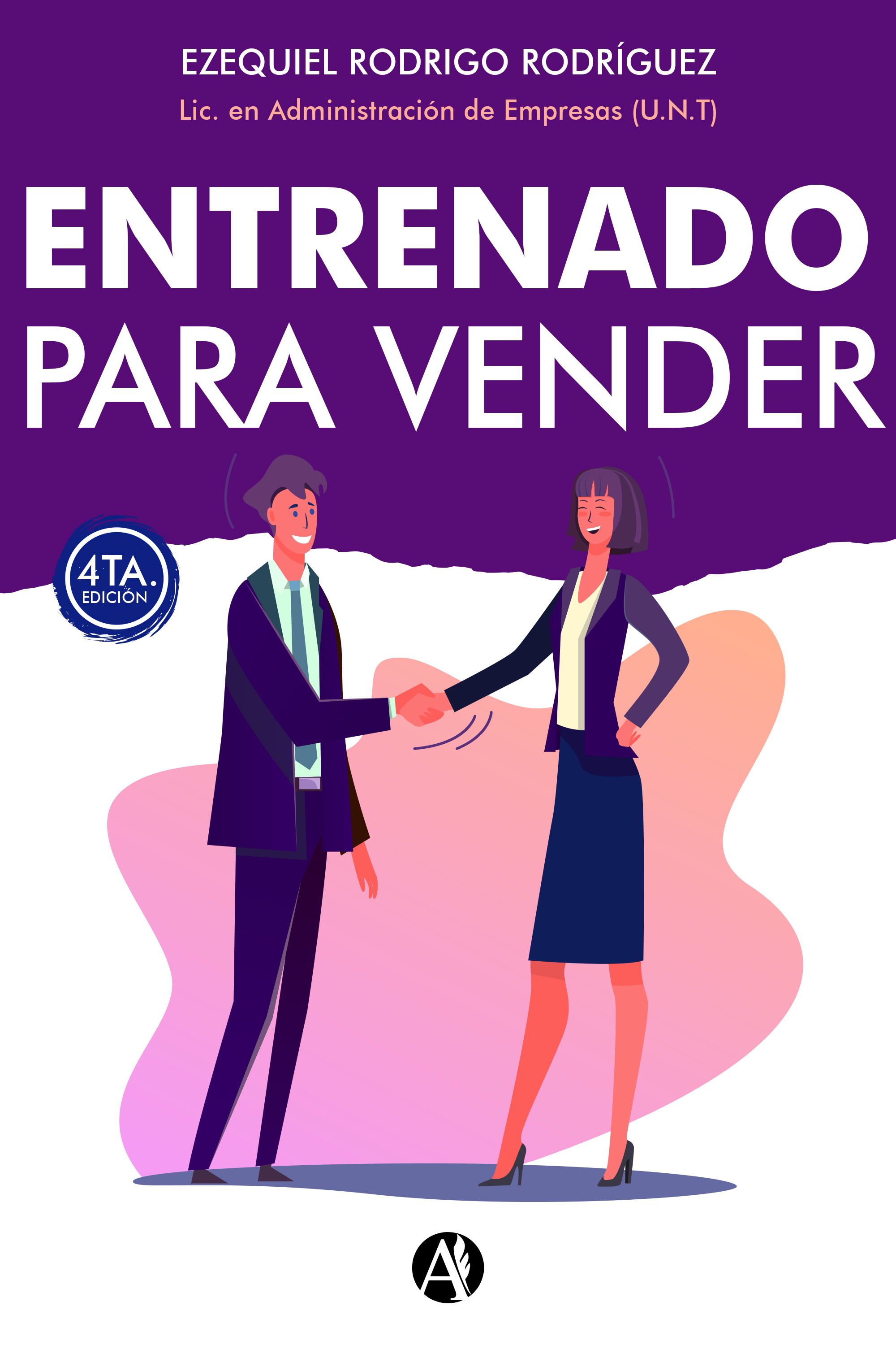 Обложка книги «Entrenado para vender»