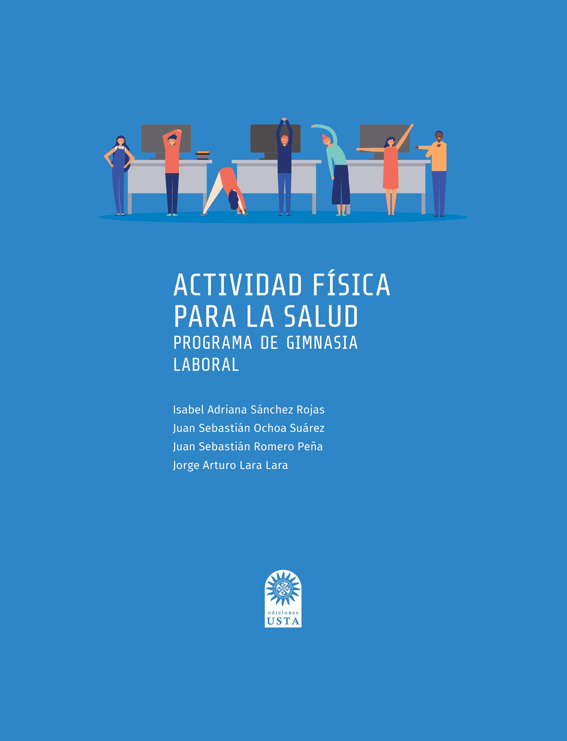 Обложка книги «Actividad física para la salud»