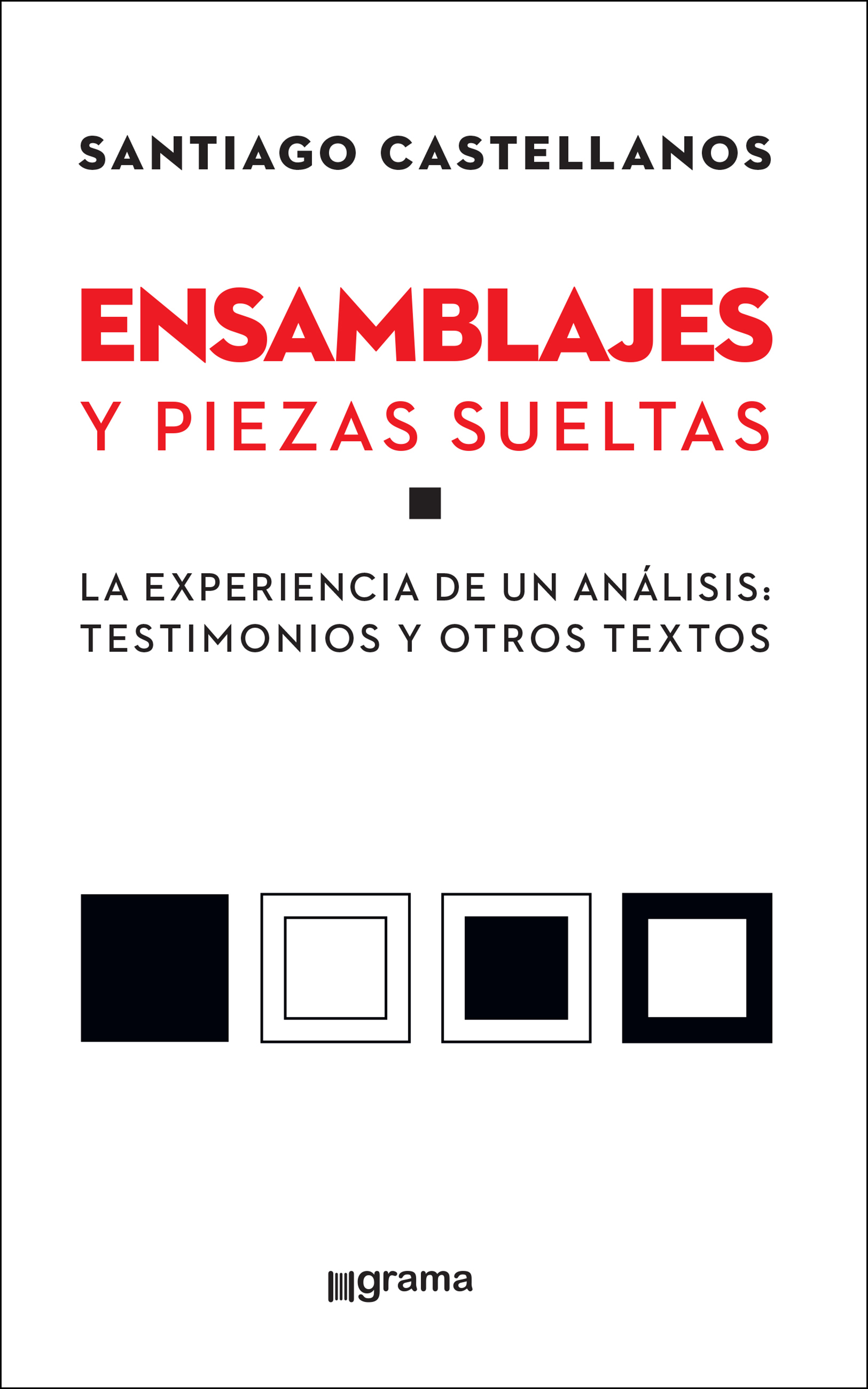 Обложка книги «Ensamblajes y piezas sueltas»