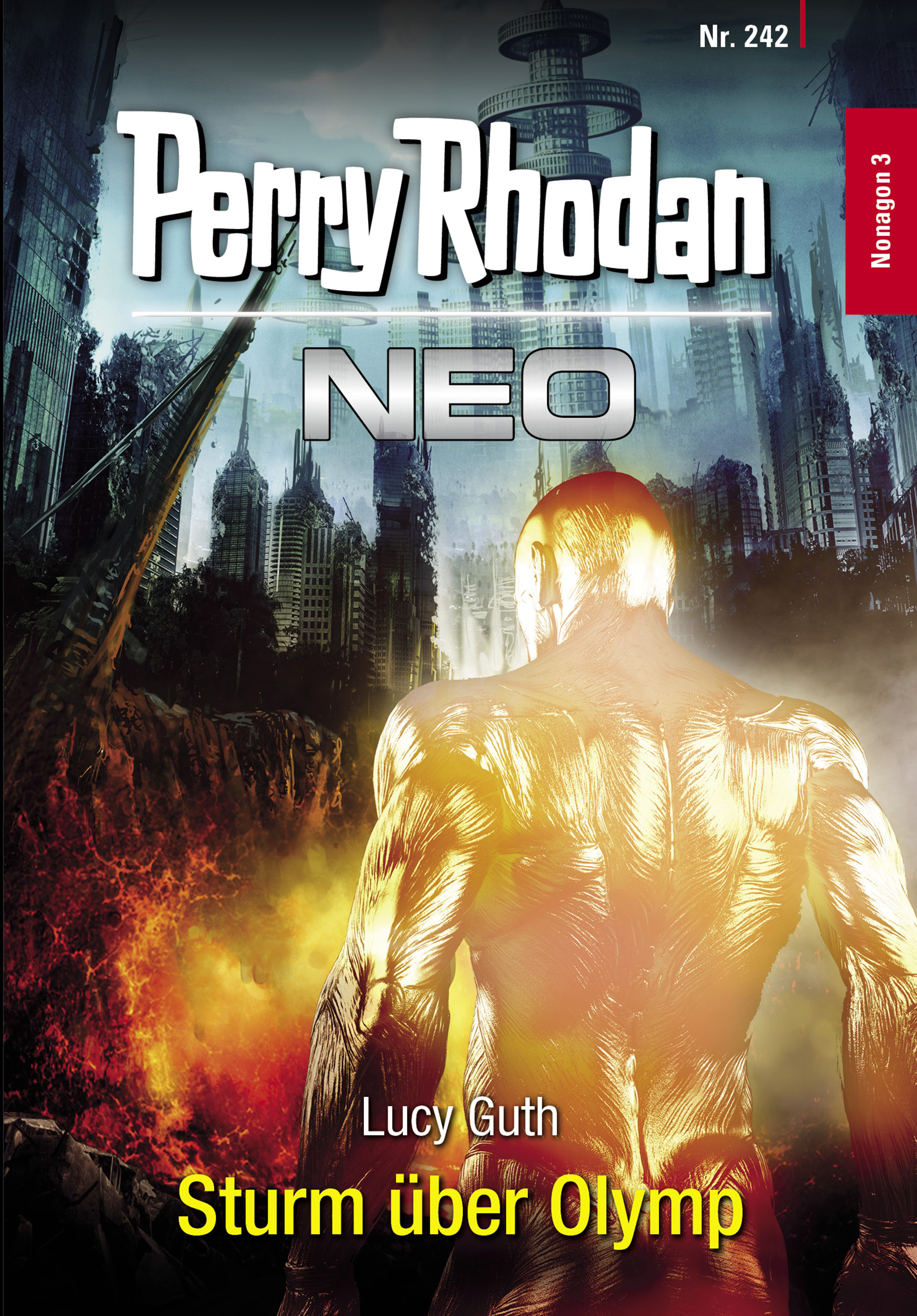 Обложка книги «Perry Rhodan Neo 242: Sturm über Olymp»