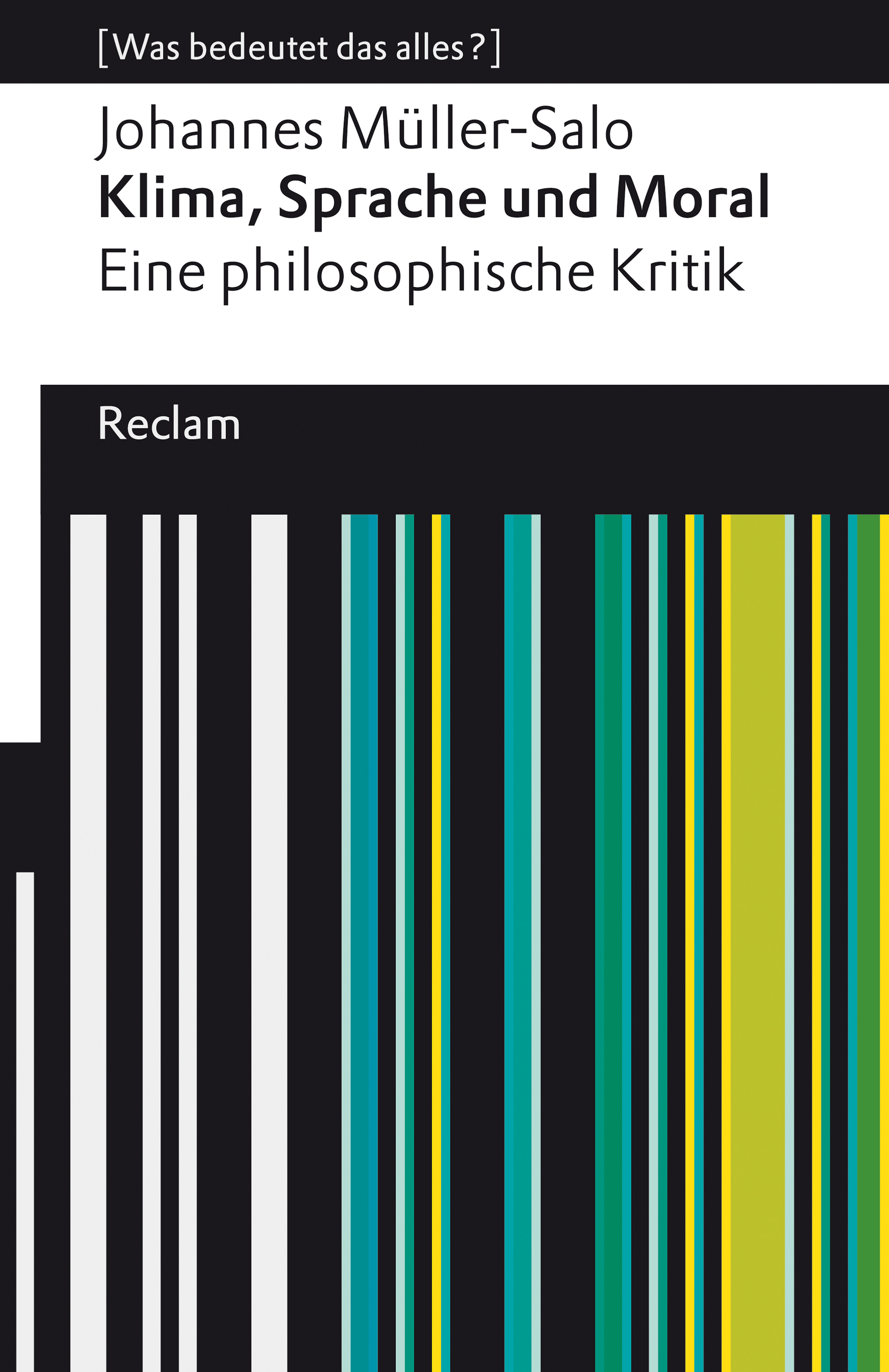 Обложка книги «Klima, Sprache und Moral. Eine philosophische Kritik»