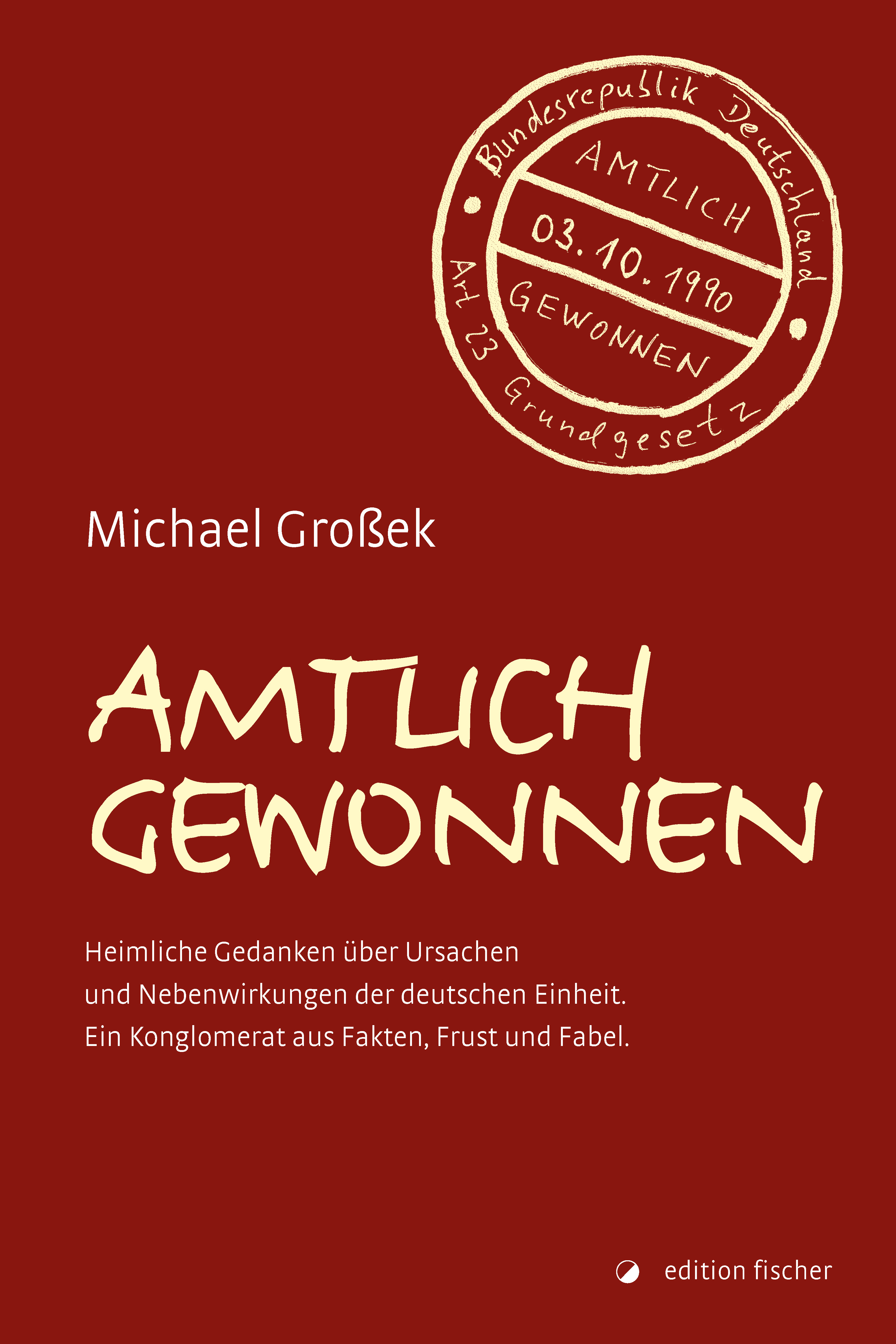 Обложка книги «Amtlich gewonnen»