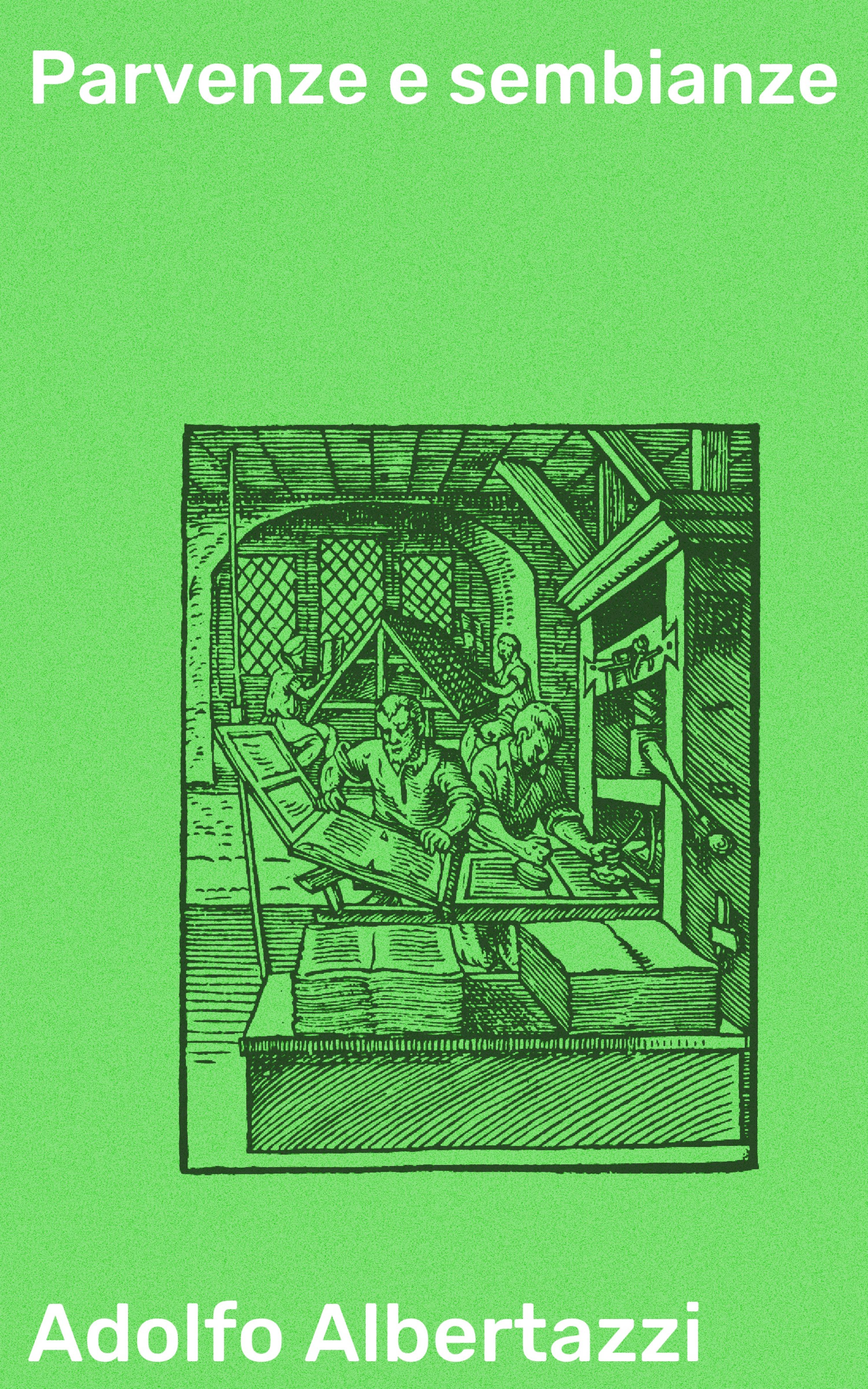 Обложка книги «Parvenze e sembianze»
