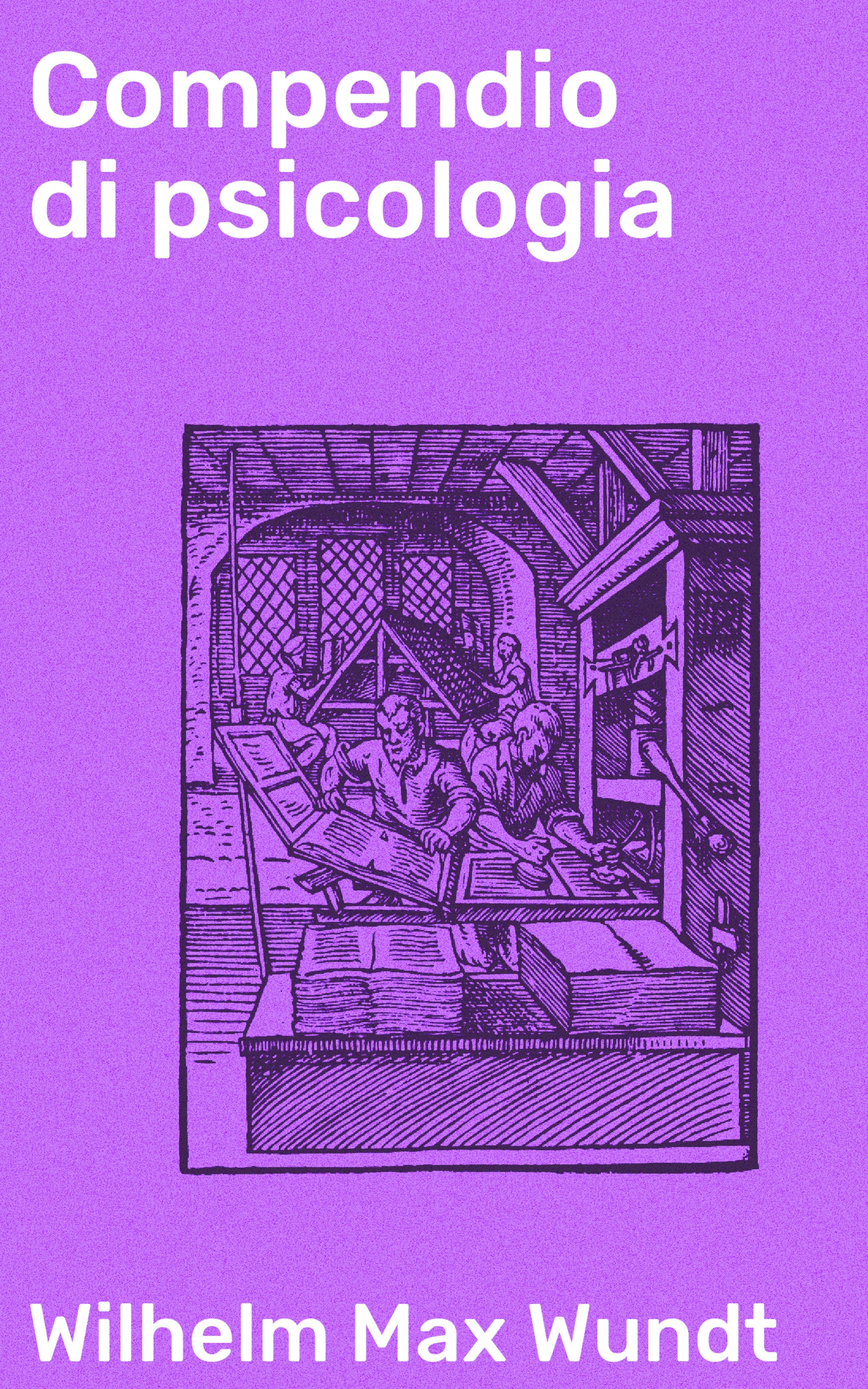 Обложка книги «Compendio di psicologia»
