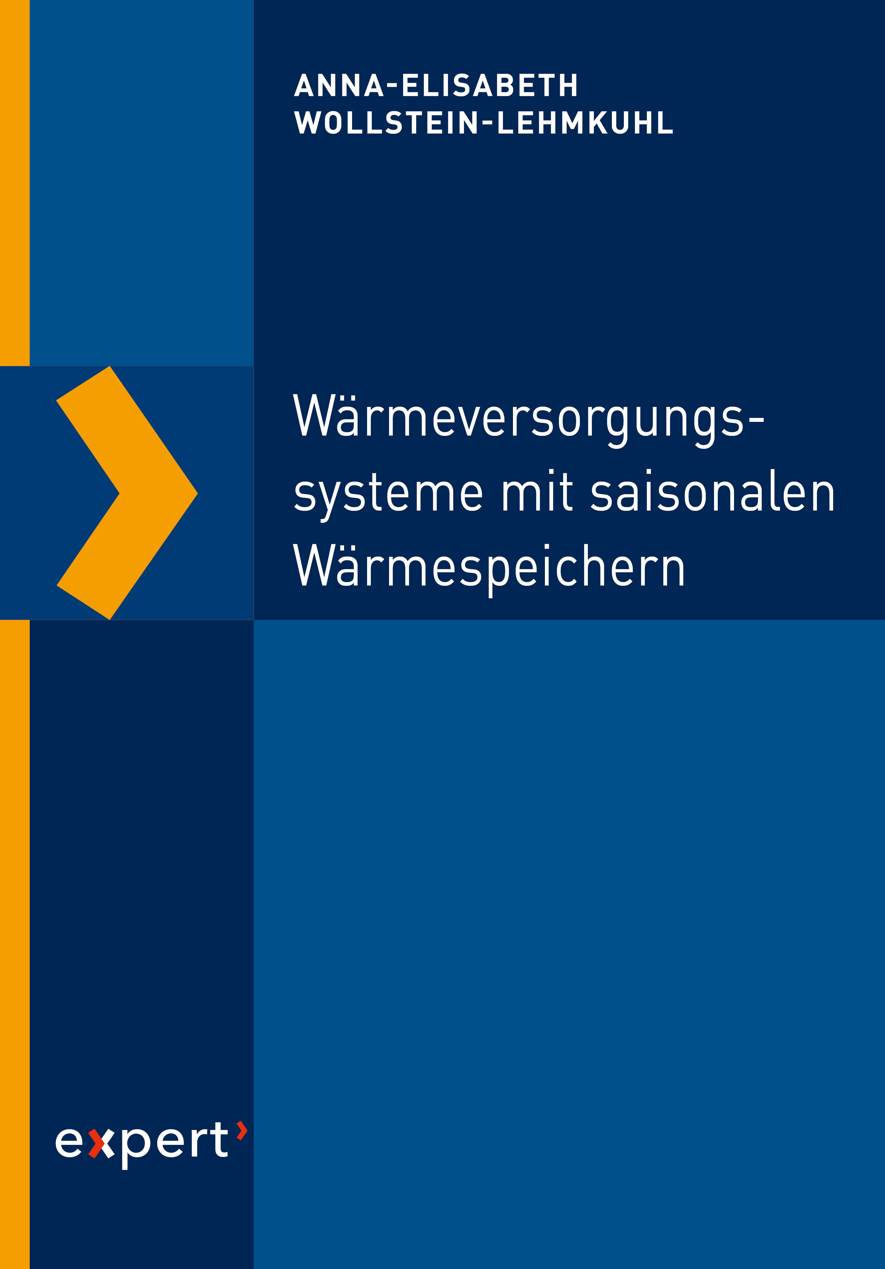 Обложка книги «Wärmeversorgungssysteme mit saisonalen Wärmespeichern»