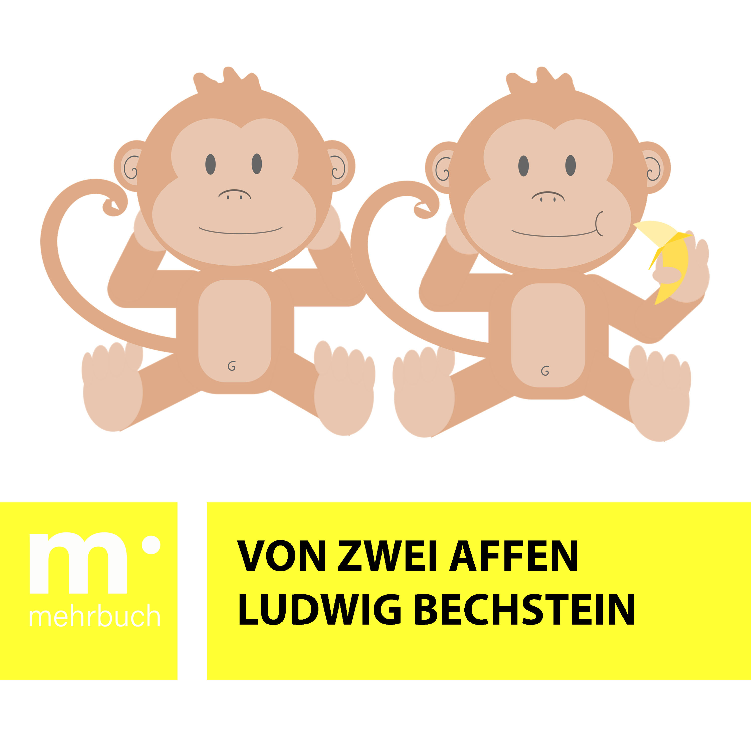 Обложка книги «Von zwei Affen»