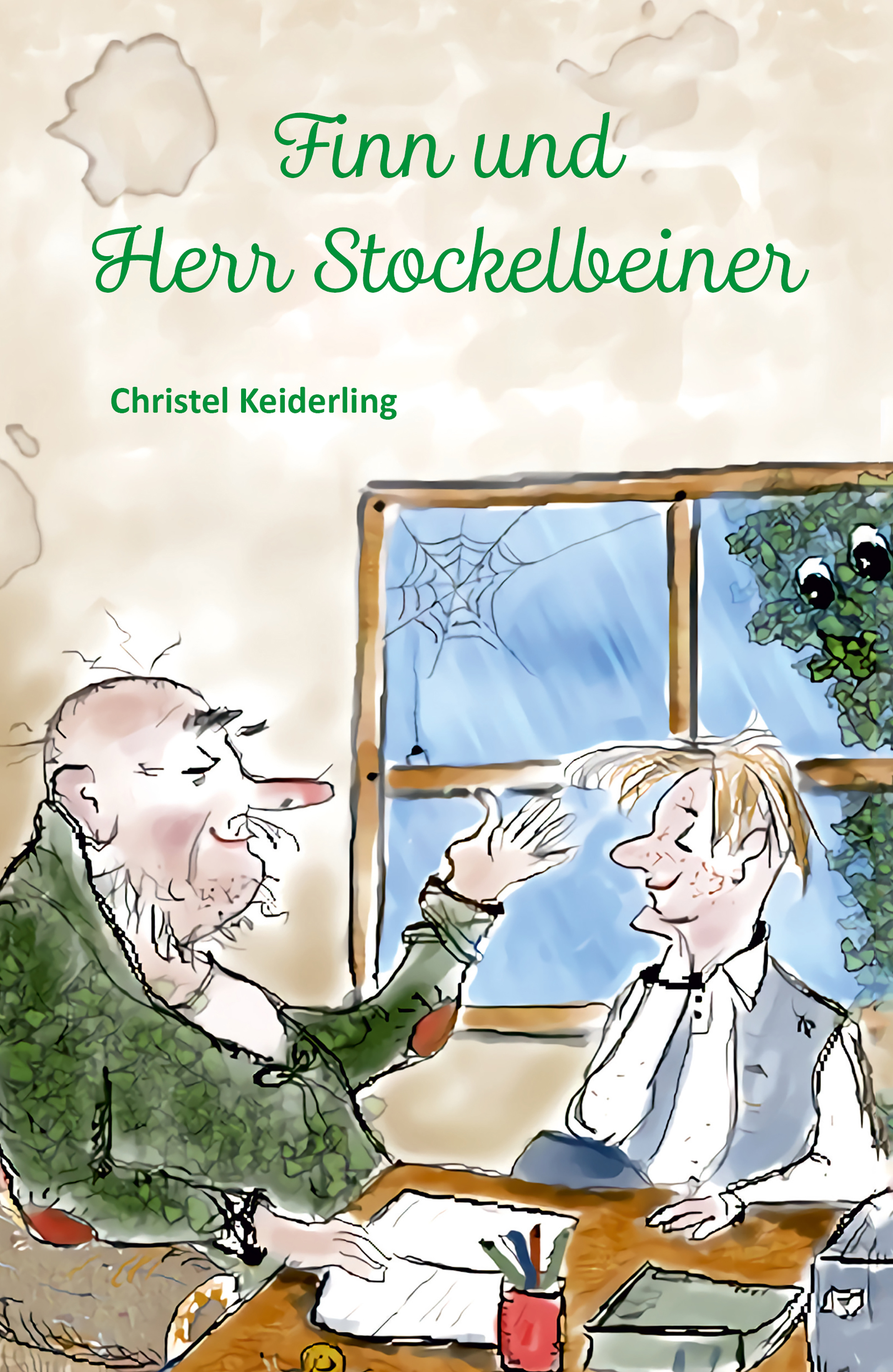 Обложка книги «Finn und Herr Stockelbeiner»