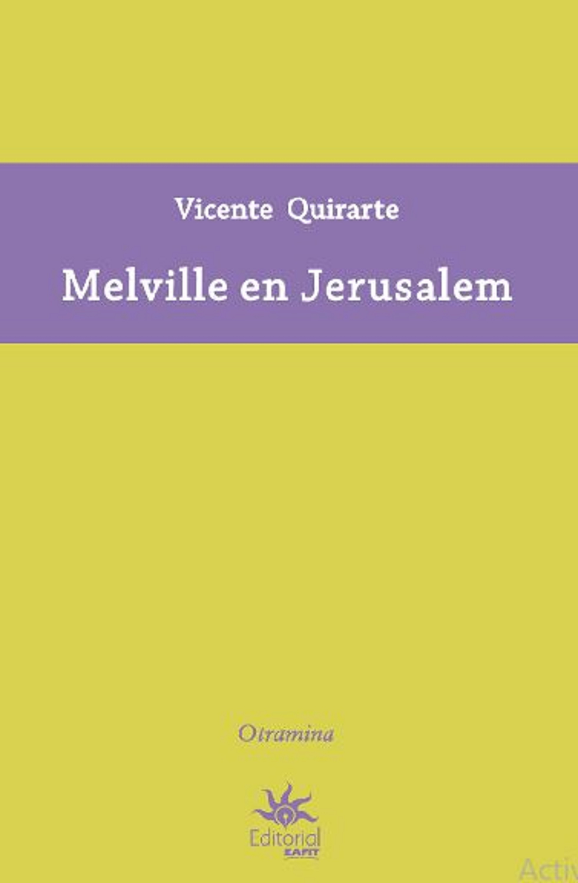 Обложка книги «Melville en Jerusalem»