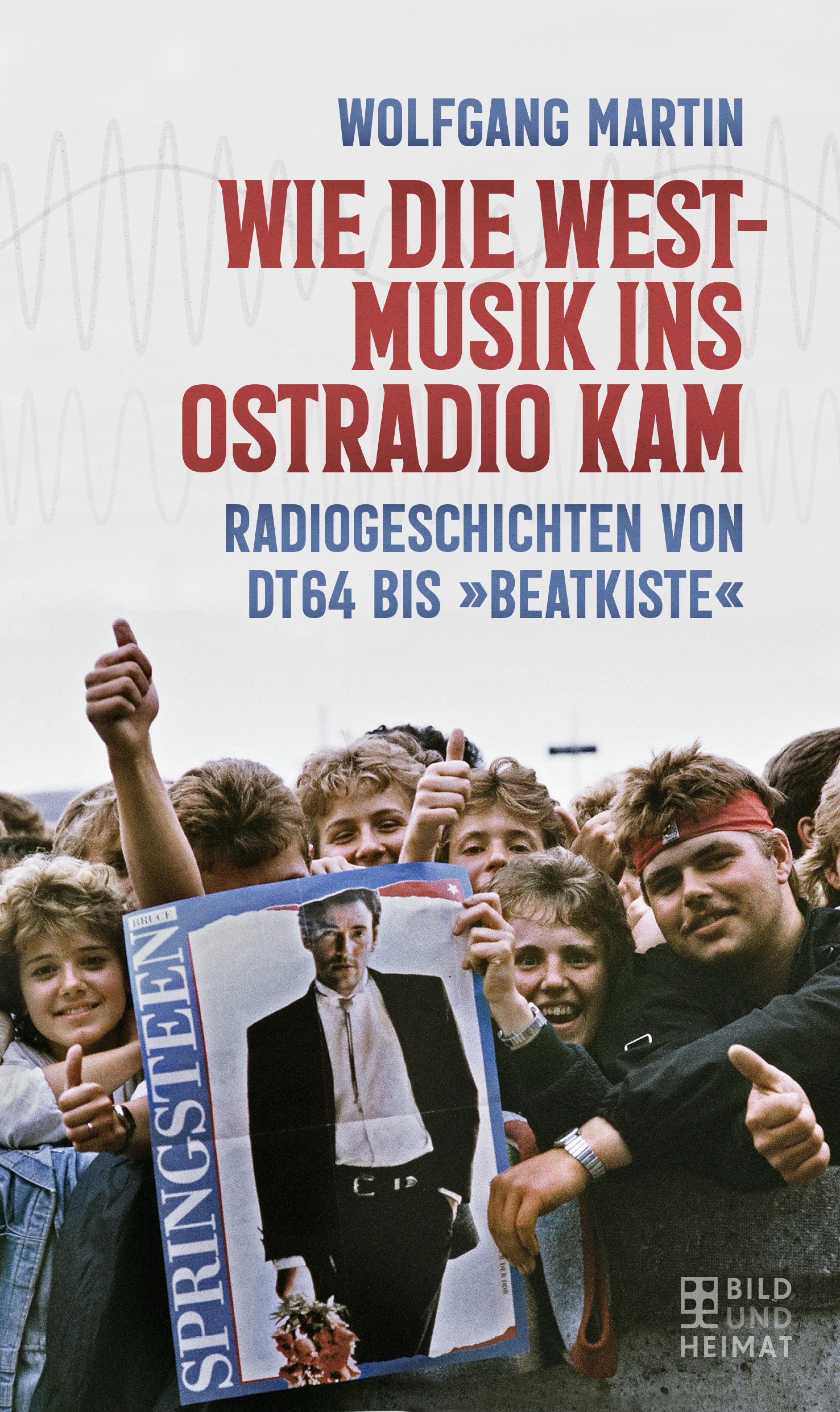 Обложка книги «Wie die Westmusik ins Ostradio kam»