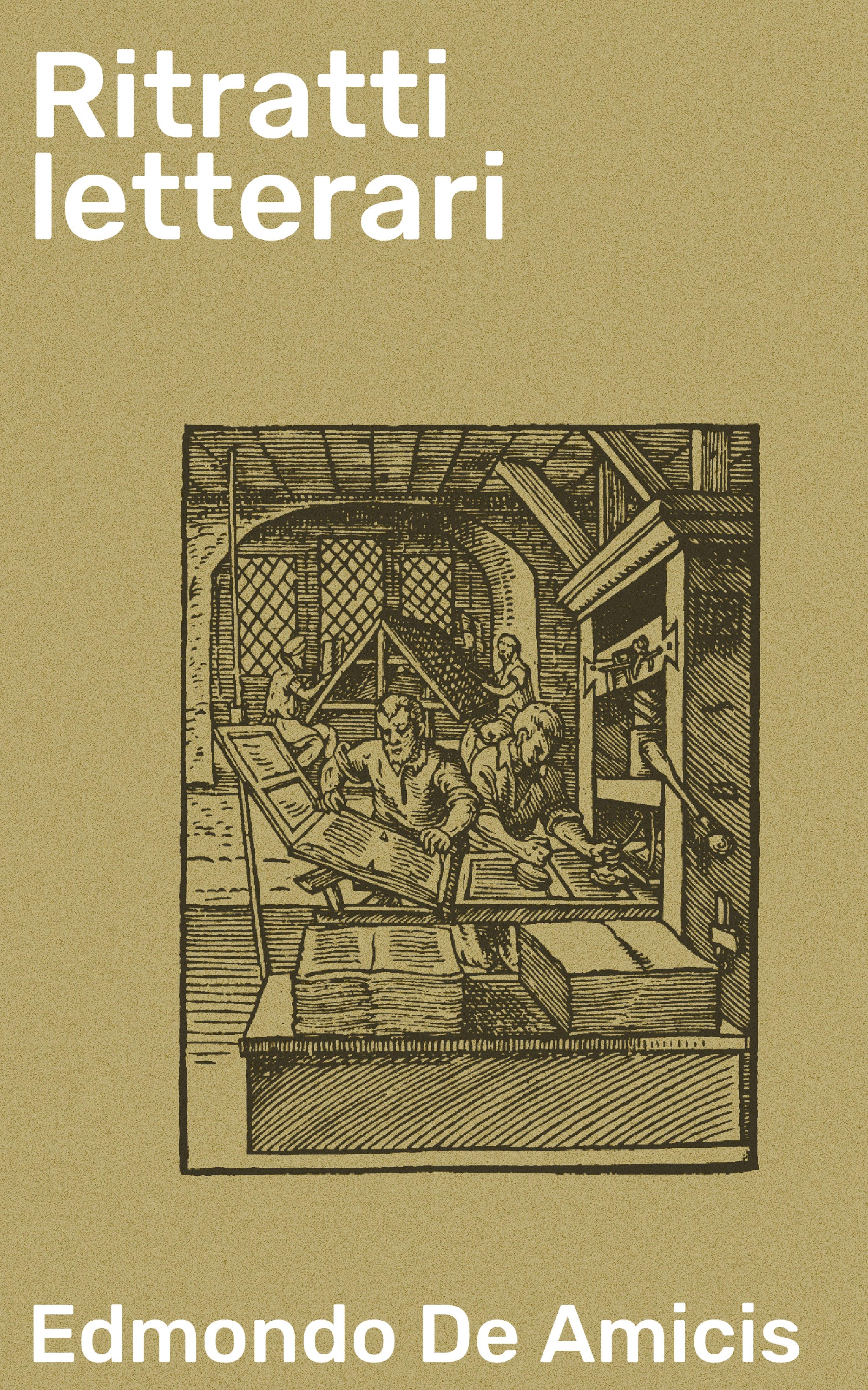 Обложка книги «Ritratti letterari»