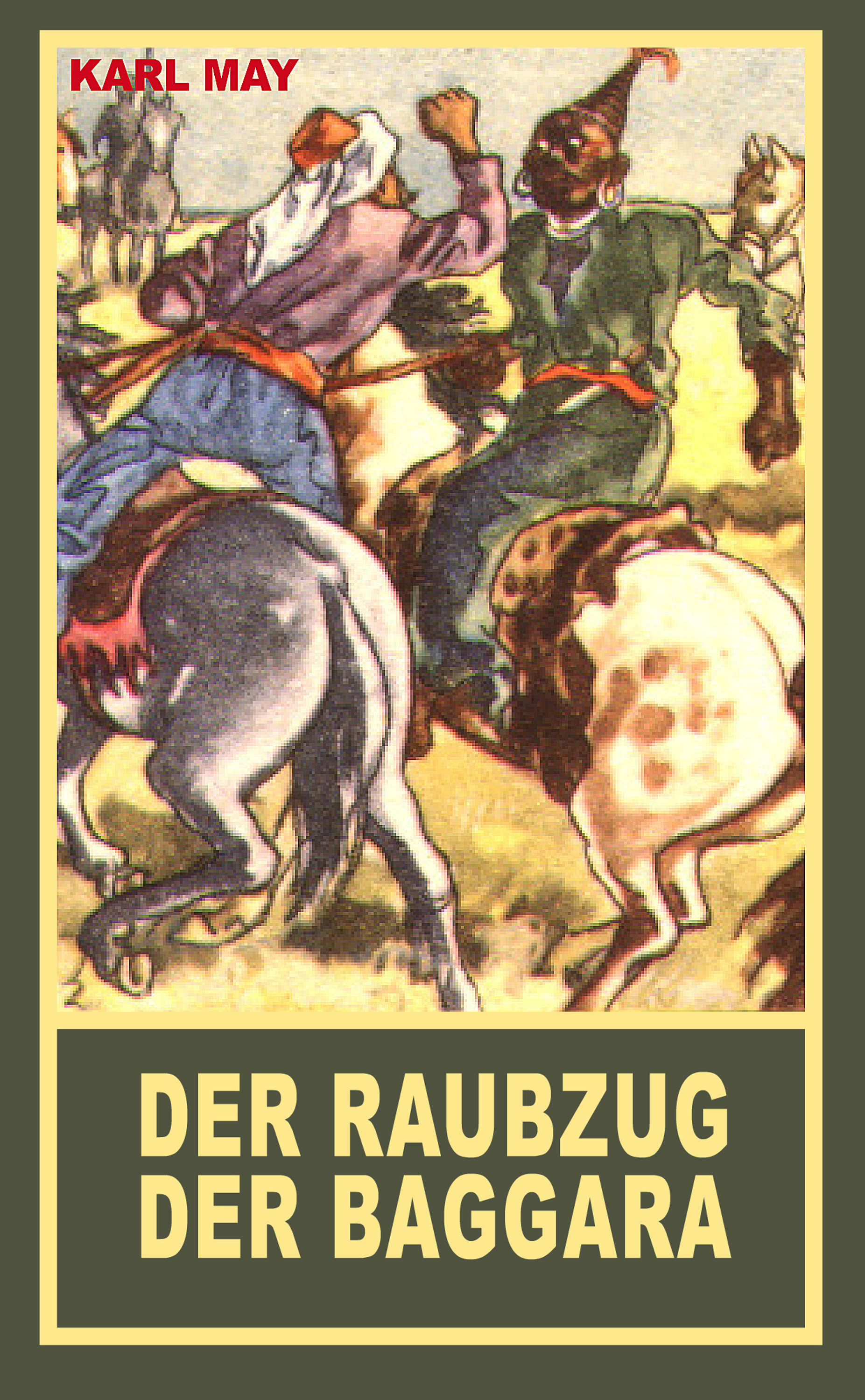 Обложка книги «Der Raubzug der Baggara»