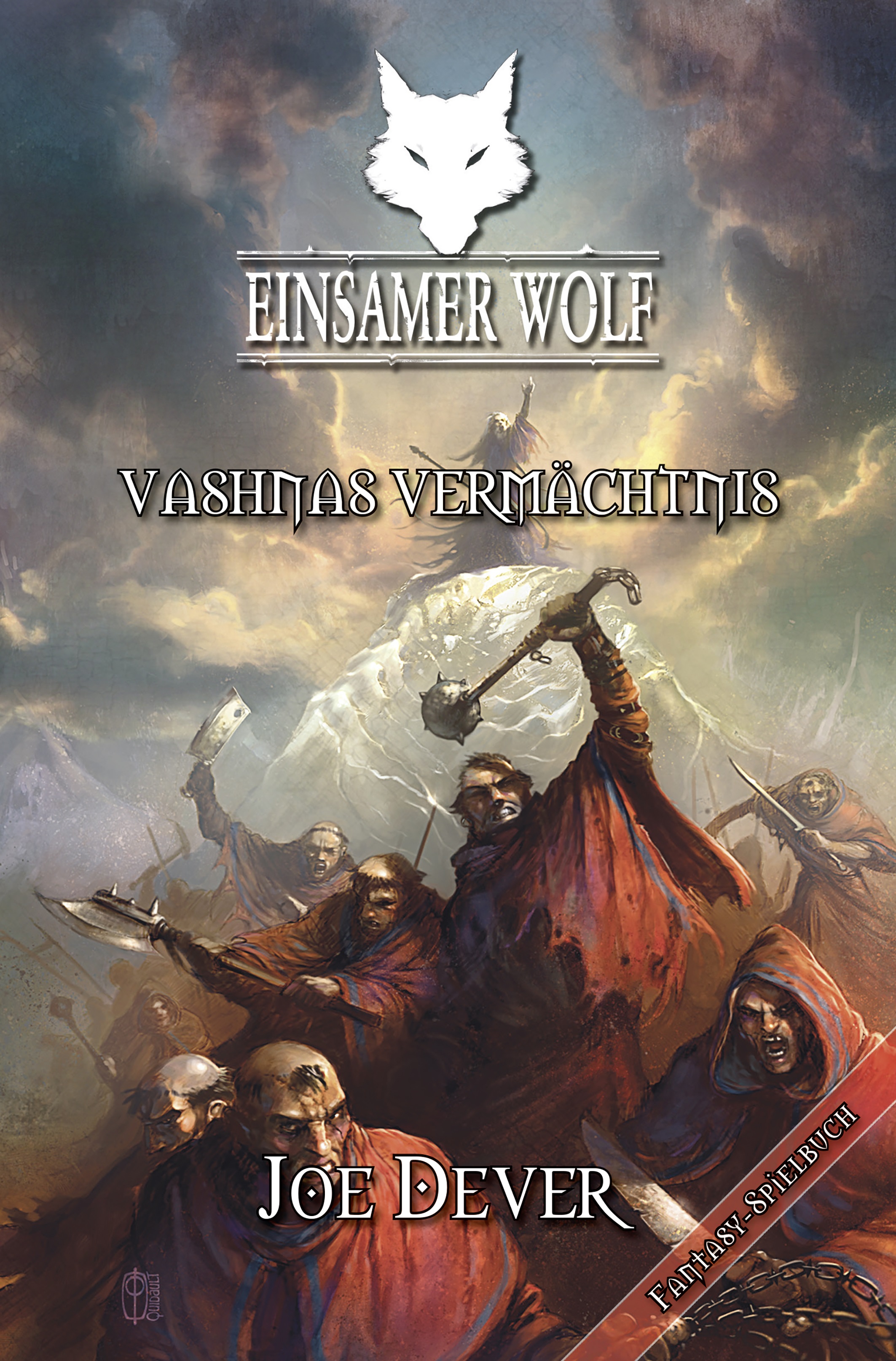 Обложка книги «Einsamer Wolf 16 - Vashnas Vermächtnis»