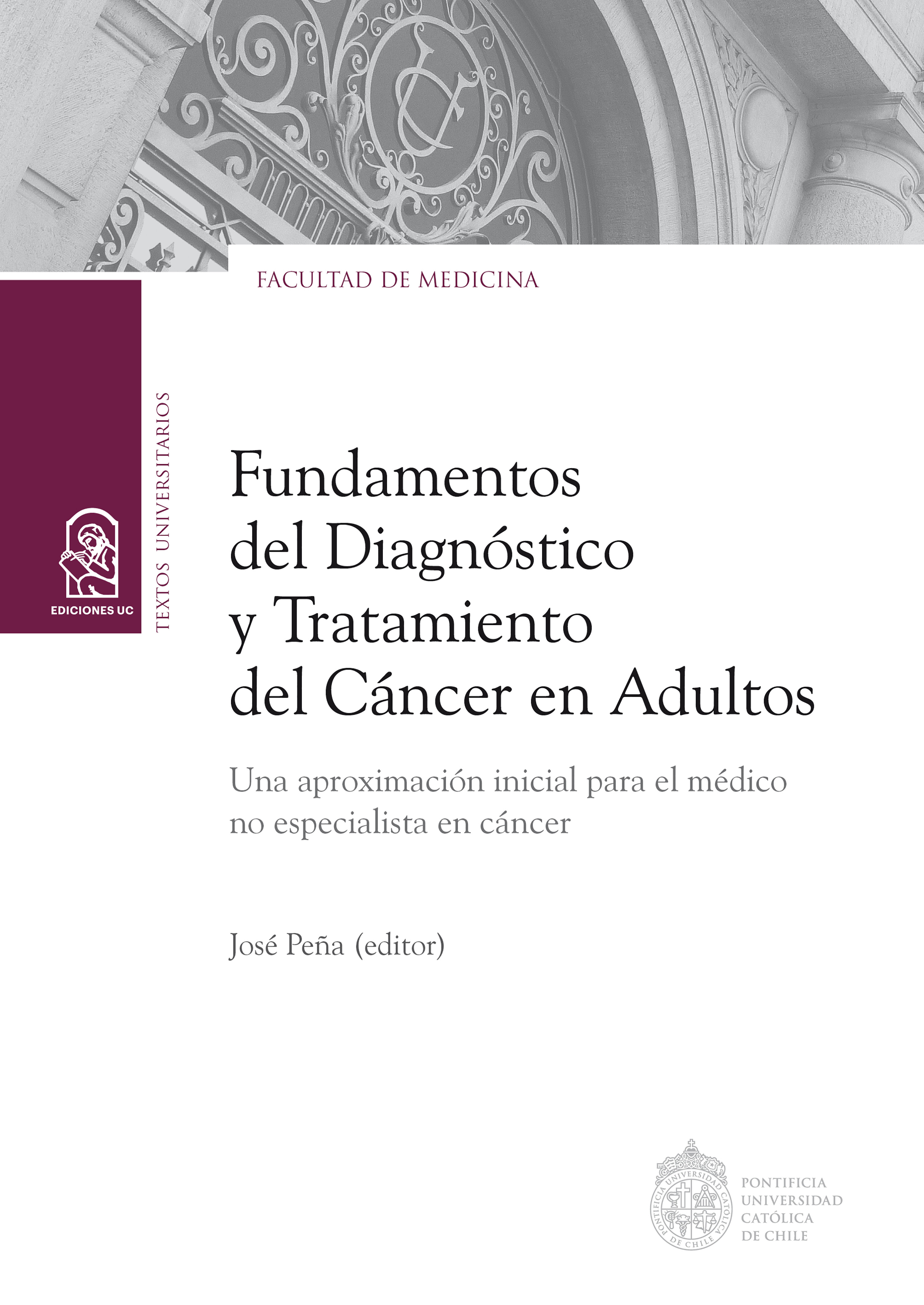 Обложка книги «Fundamentos del diagnóstico y tratamiento del cáncer en adultos»