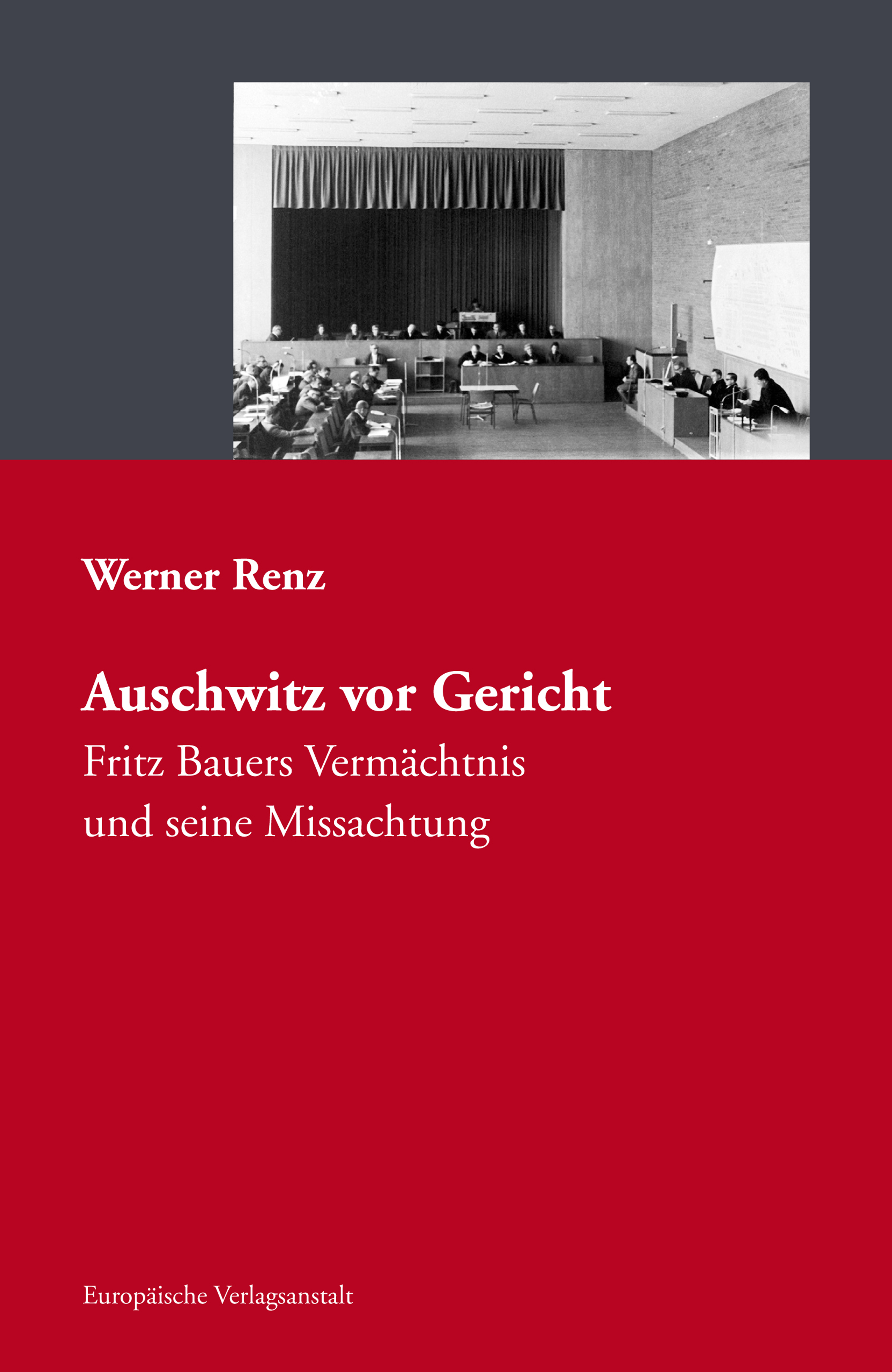 Обложка книги «Auschwitz vor Gericht»