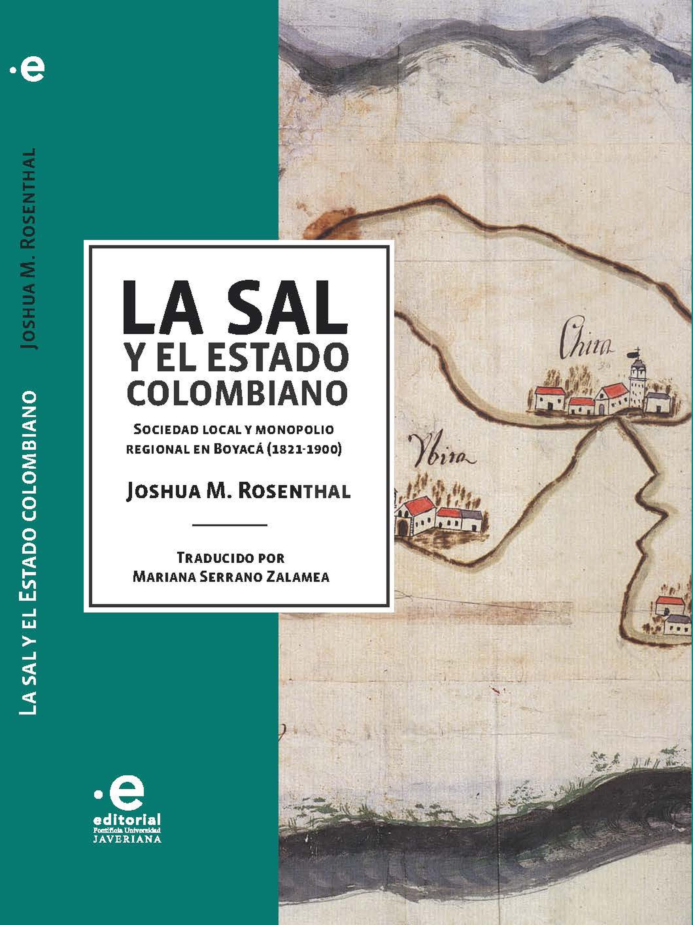 Обложка книги «La sal y el Estado colombiano»