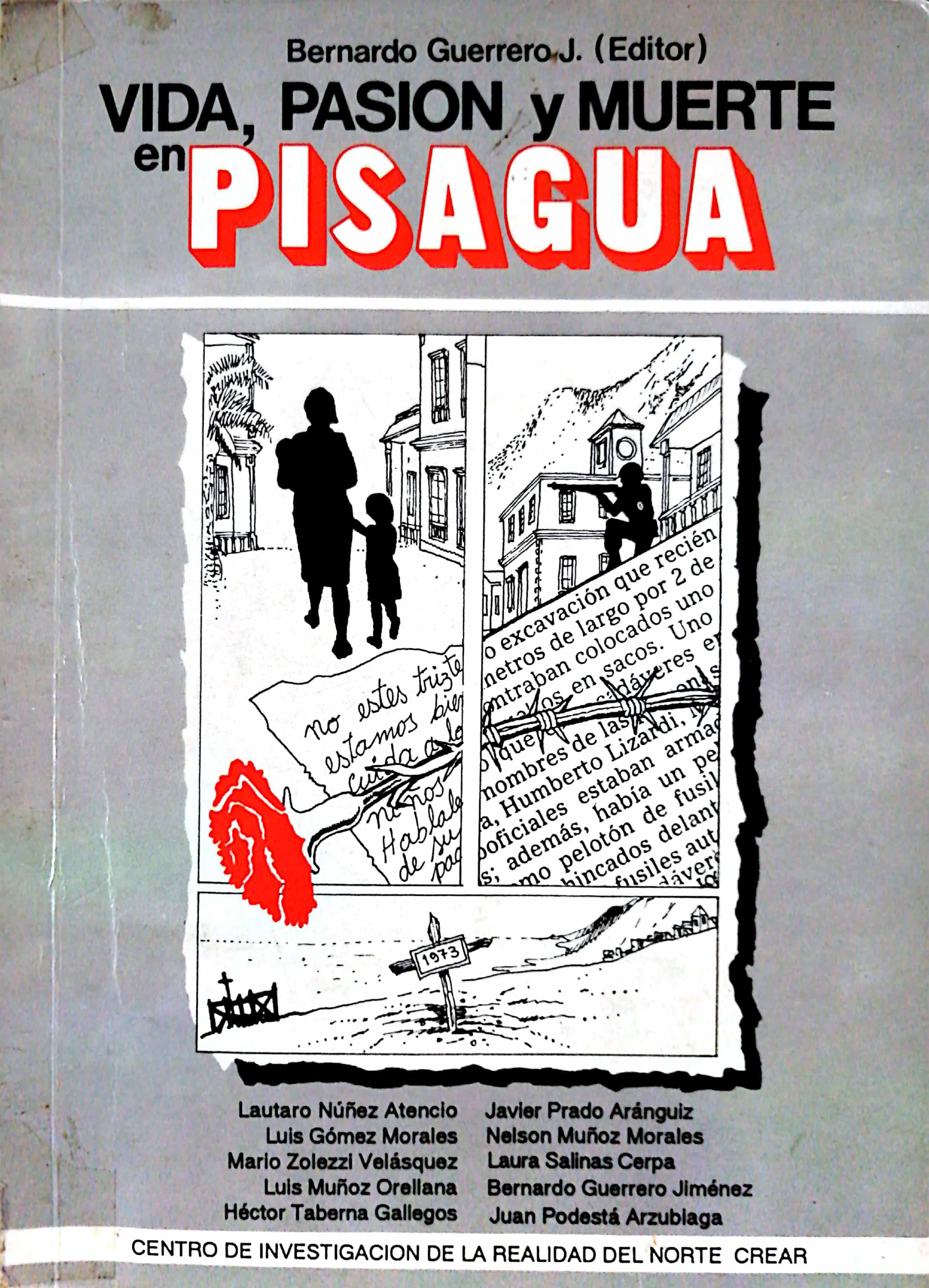 Обложка книги «Vida, pasión y muerte en Pisagua»