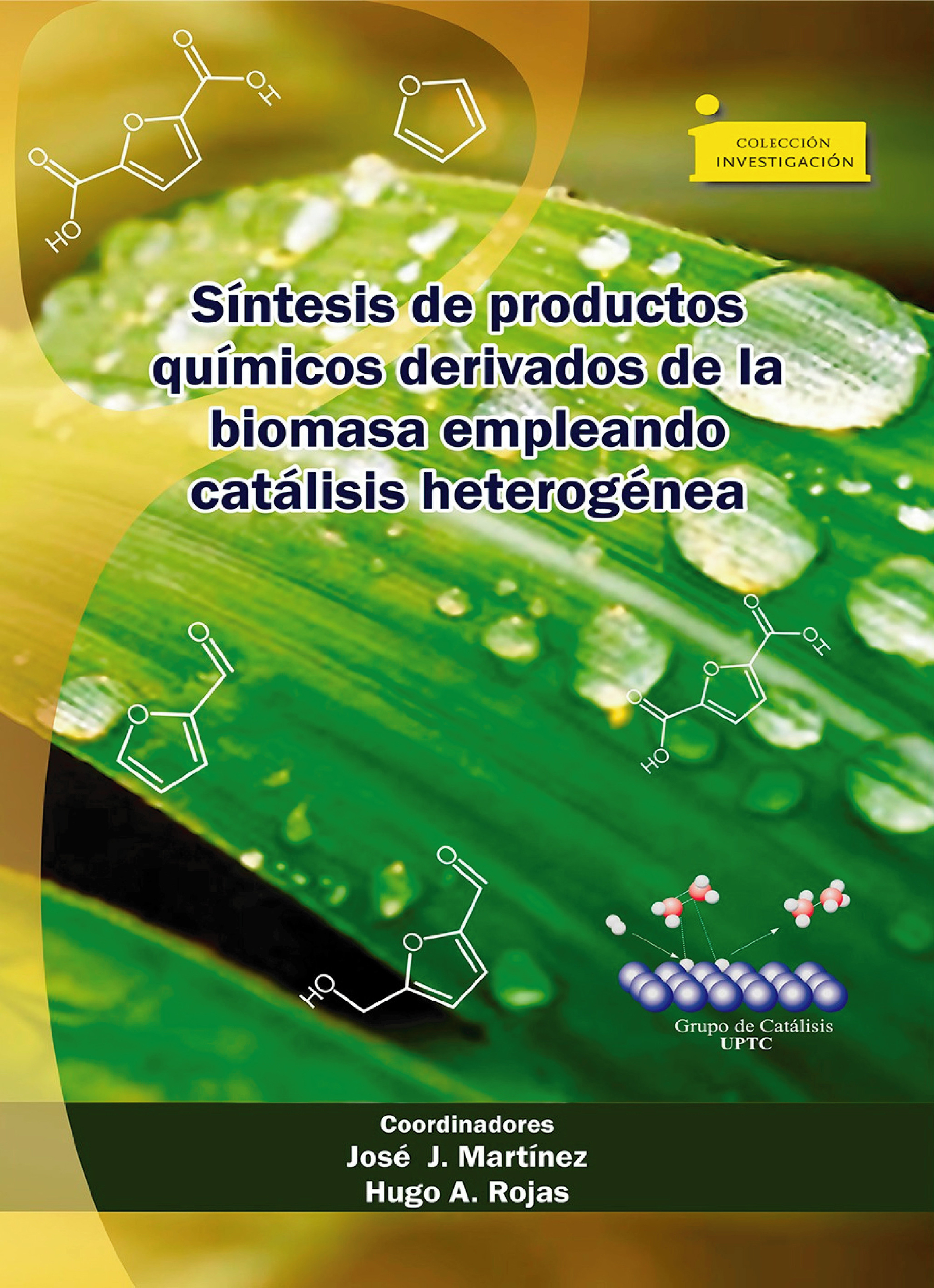 Обложка книги «Síntesis de productos químicos derivados de la biomasa empleando catálisis heterogénea»